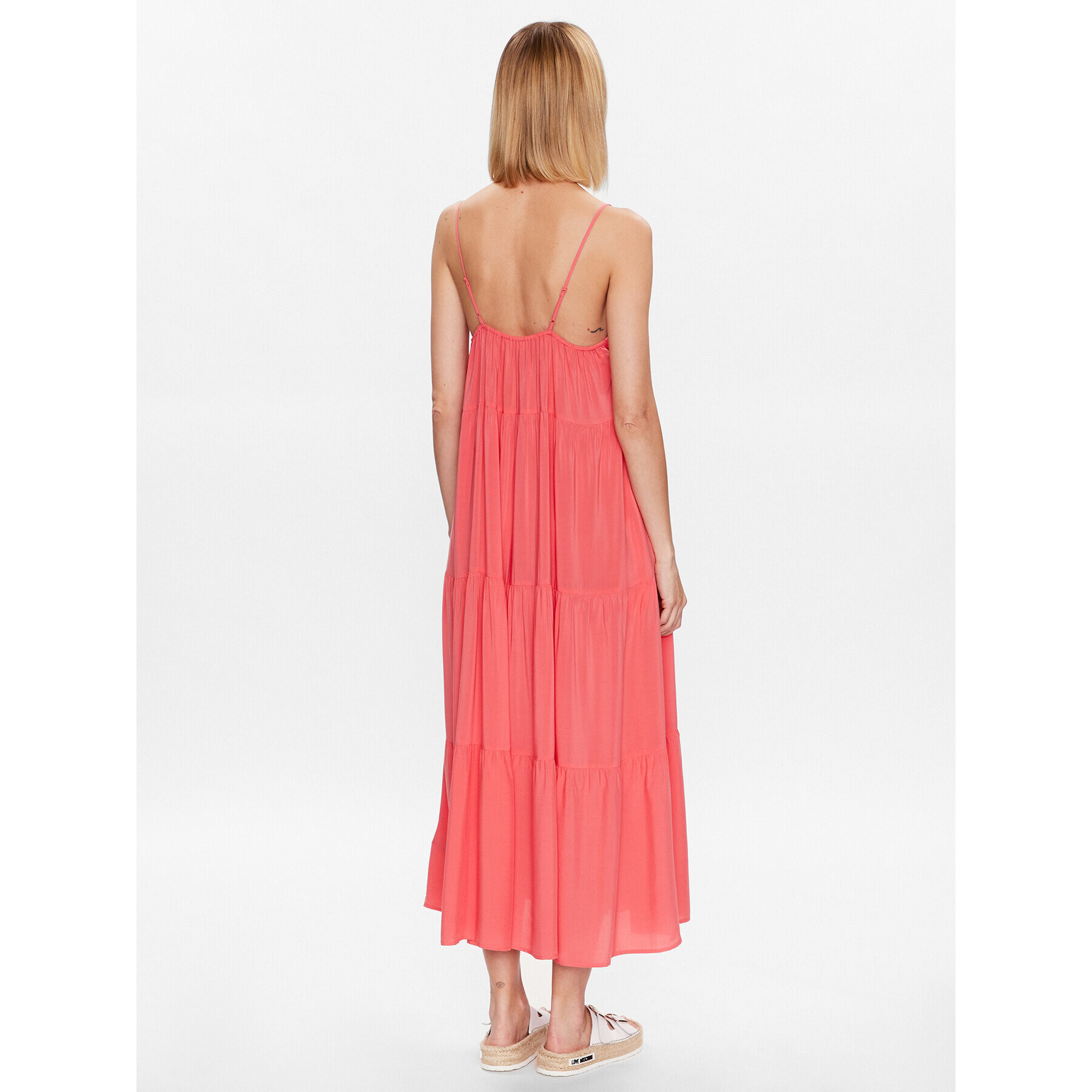 Seafolly Rochie de vară Weekend 54663-DR Coral Relaxed Fit - Pled.ro