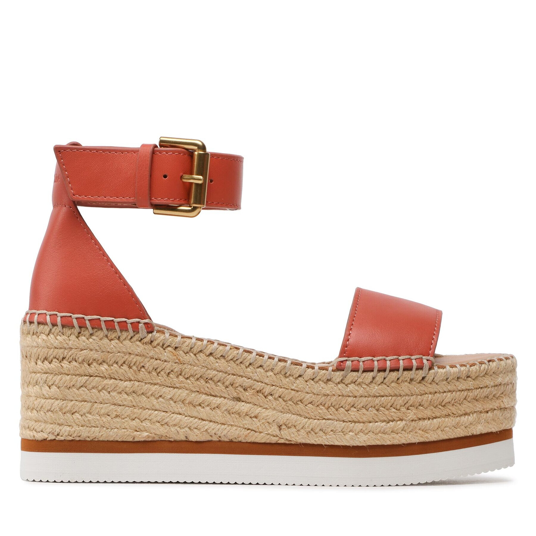 See By Chloé Espadrile SB32201A Coral - Pled.ro