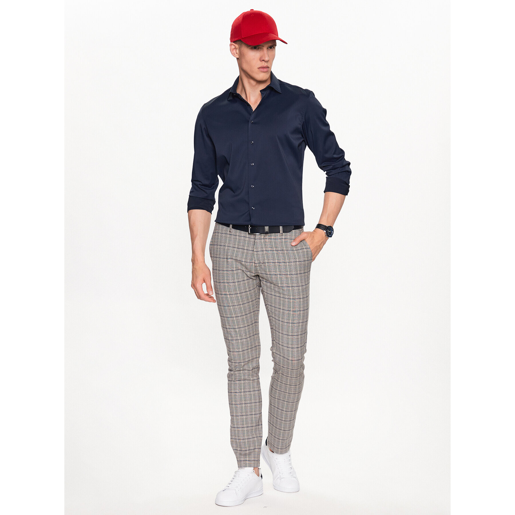 Seidensticker Cămașă 01.641180 Albastru Slim Fit - Pled.ro