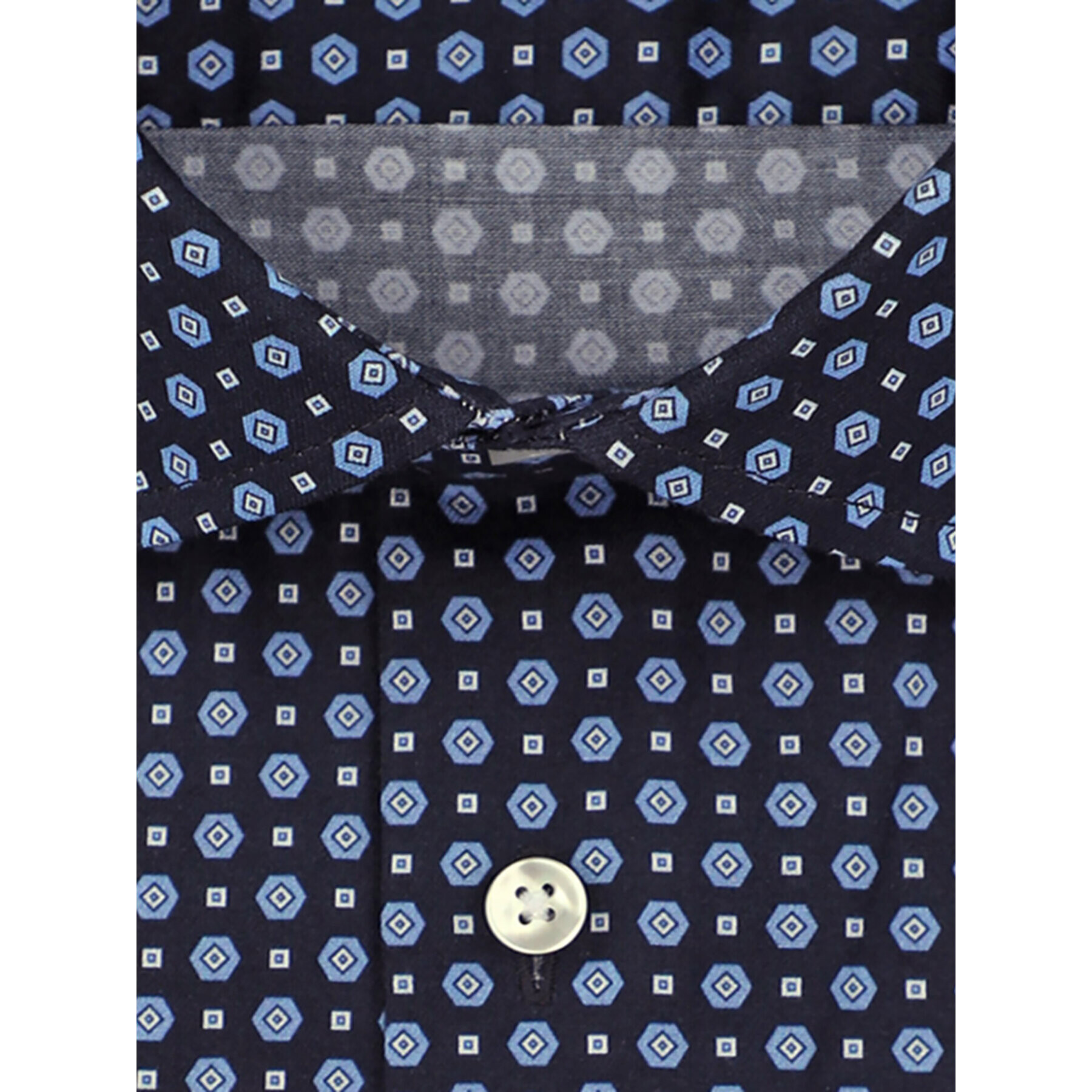 Seidensticker Cămașă 01.642180 Bleumarin Slim Fit - Pled.ro