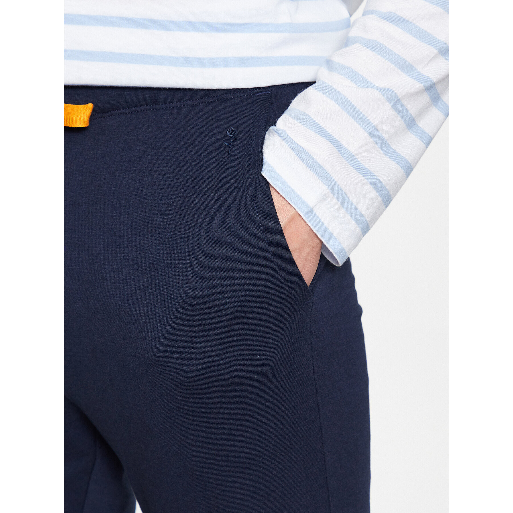 Seidensticker Pantaloni pijama 12.115360 Bleumarin Straight Fit - Pled.ro