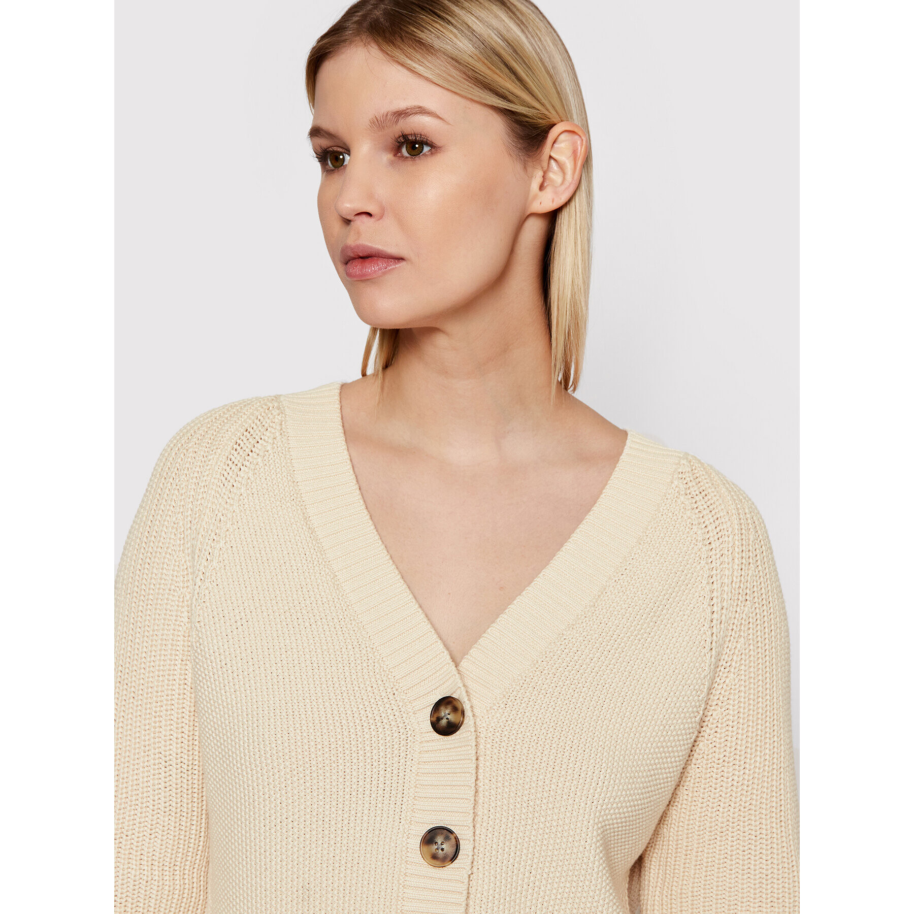 Selected Femme Cardigan Sira 16082276 Bej - Pled.ro