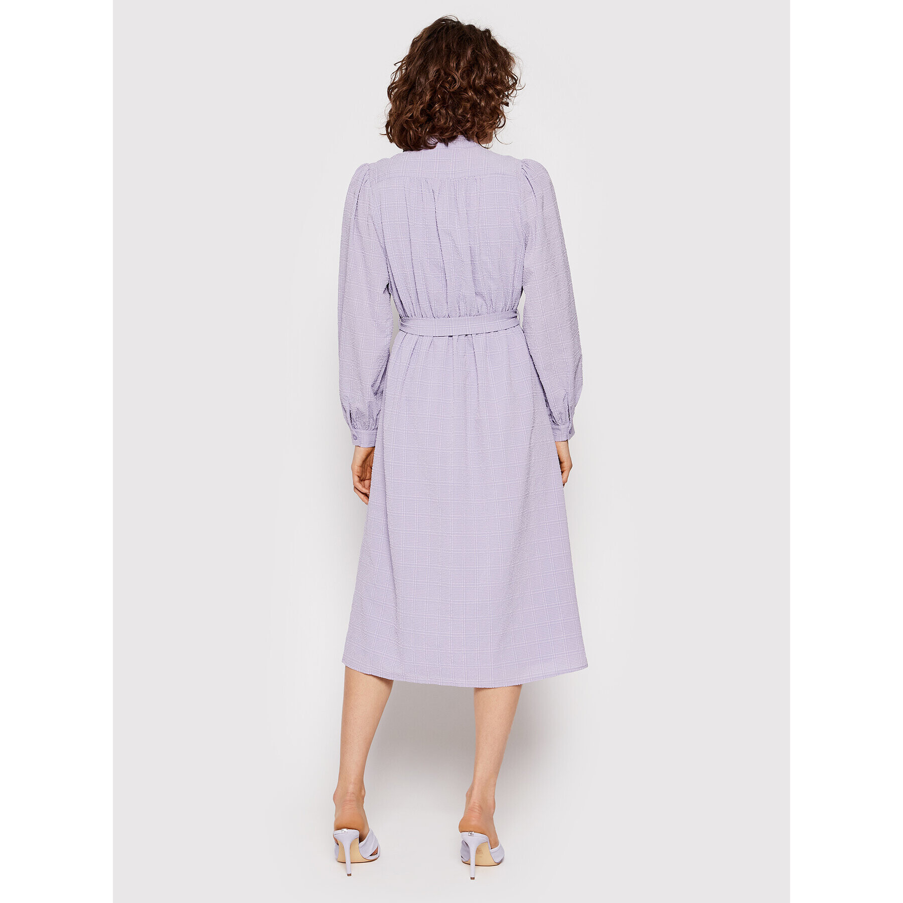 Selected Femme Rochie tip cămașă Inger 16085297 Violet Regular Fit - Pled.ro