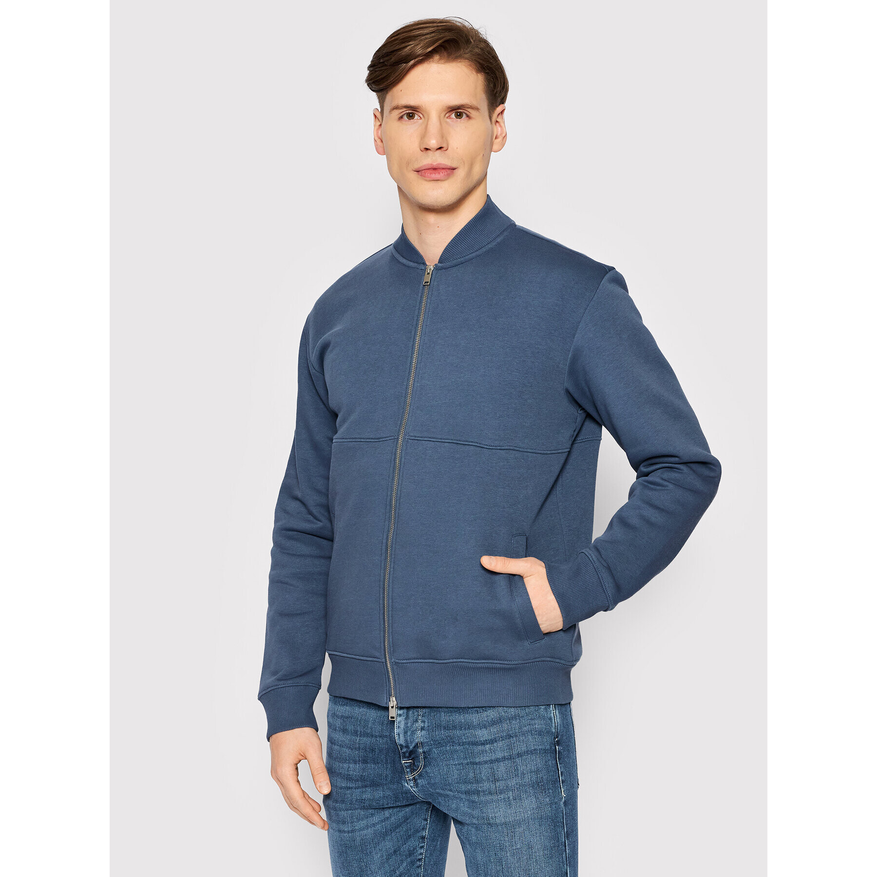 Selected Homme Bluză Noah 16083441 Albastru Relaxed Fit - Pled.ro