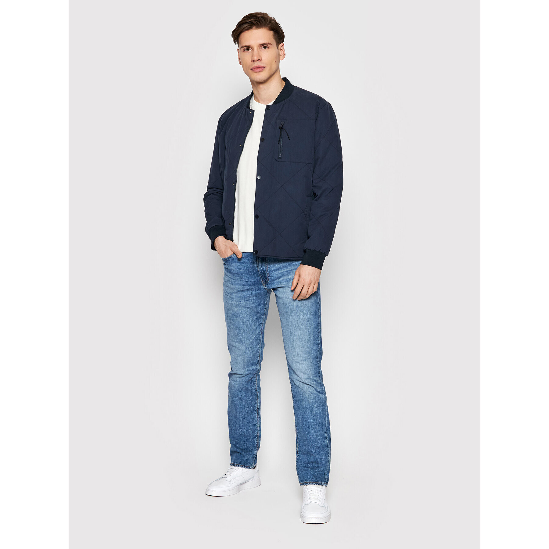 Selected Homme Geacă Stratford 16083527 Bleumarin Regular Fit - Pled.ro