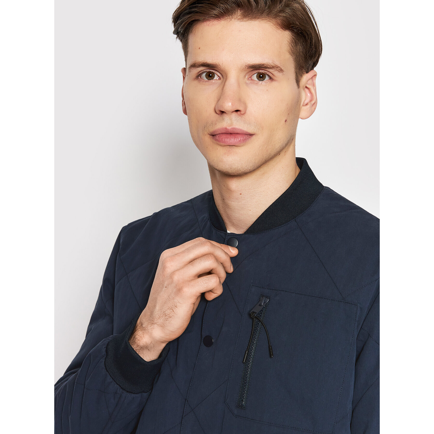 Selected Homme Geacă Stratford 16083527 Bleumarin Regular Fit - Pled.ro