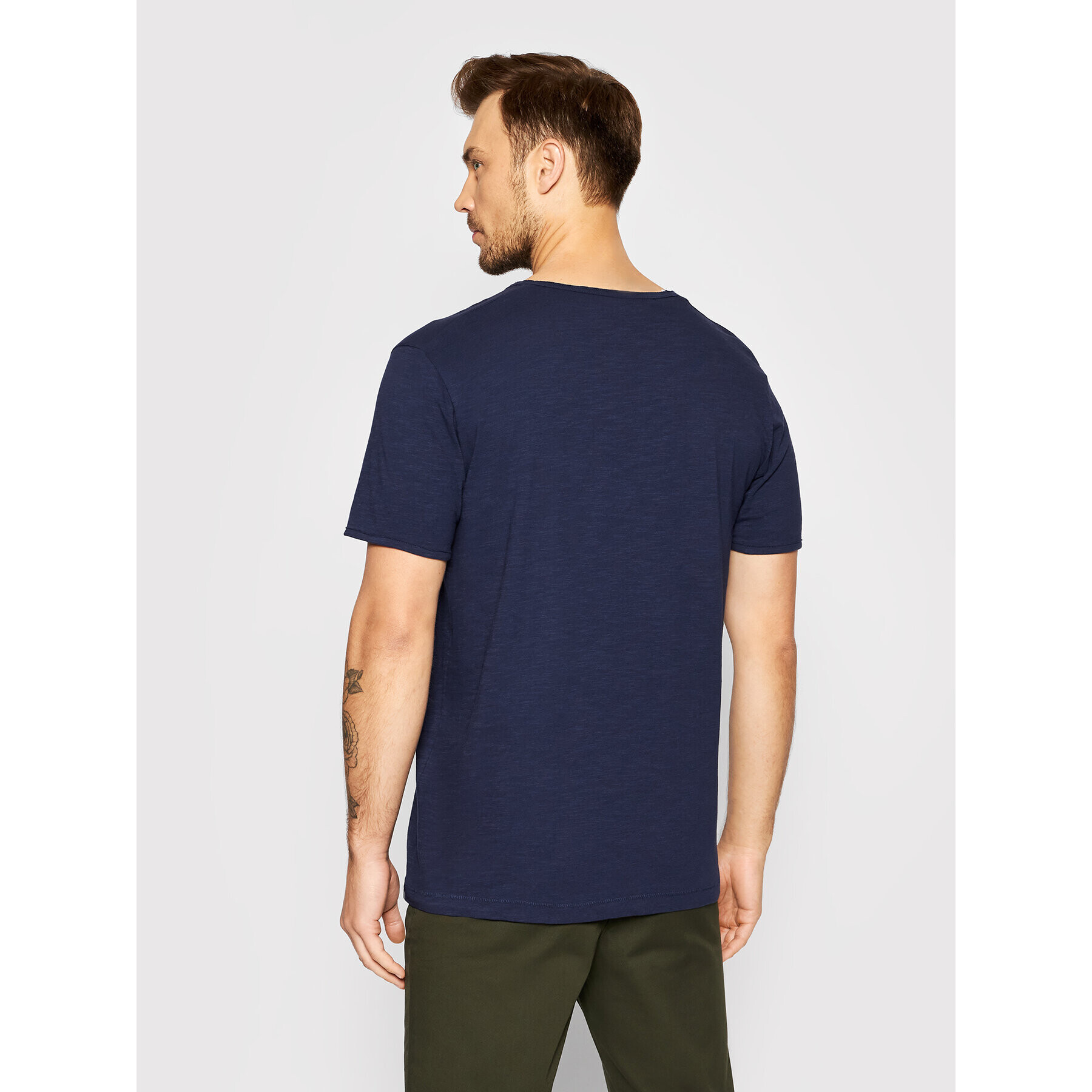 Selected Homme Tricou Morgan 16071775 Bleumarin Regular Fit - Pled.ro