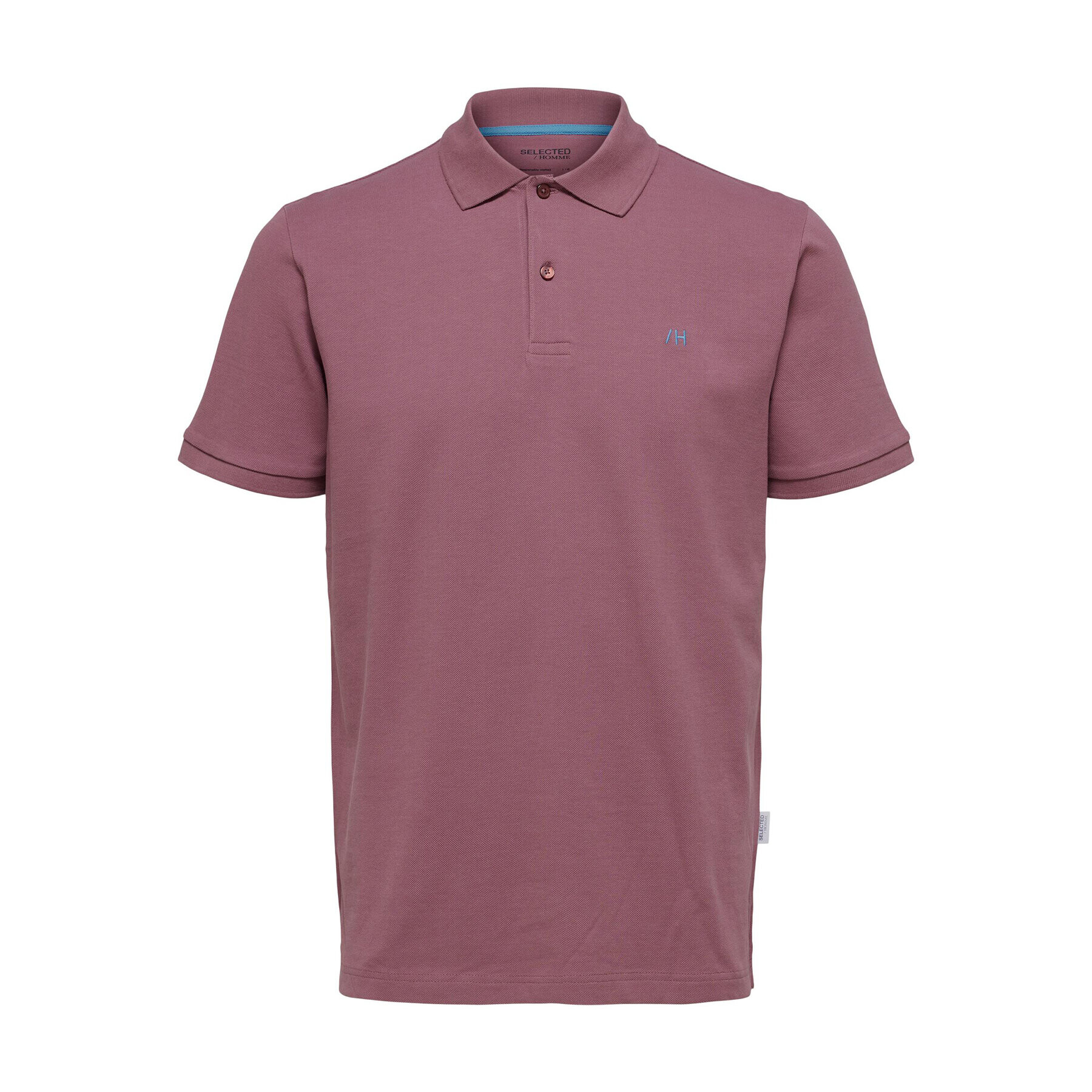 Selected Homme Tricou polo 16087839 Vișiniu Regular Fit - Pled.ro