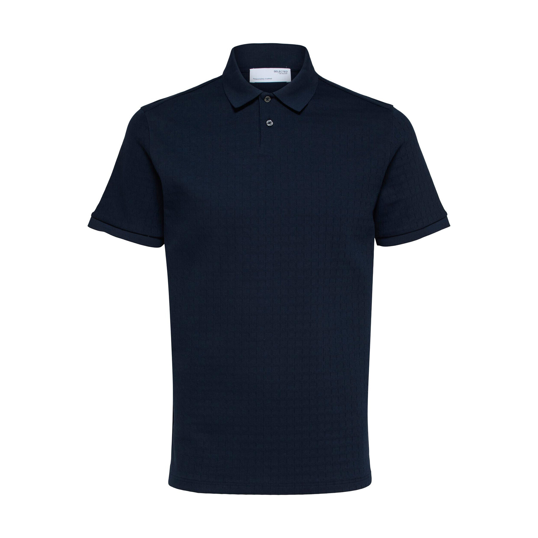 Selected Homme Tricou polo 16088575 Bleumarin Regular Fit - Pled.ro