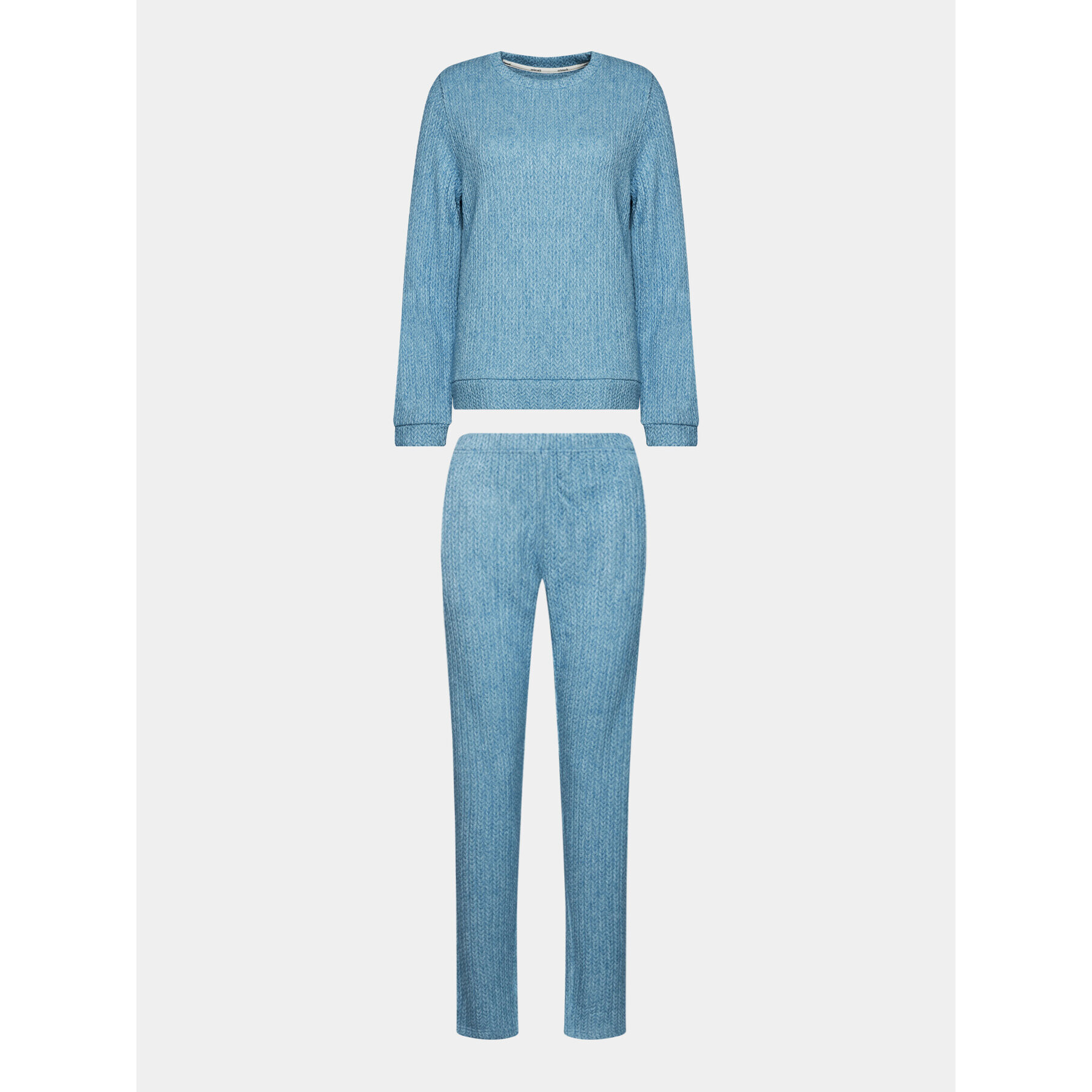 Selmark Pijama Espiga P6473 Albastru Regular Fit - Pled.ro