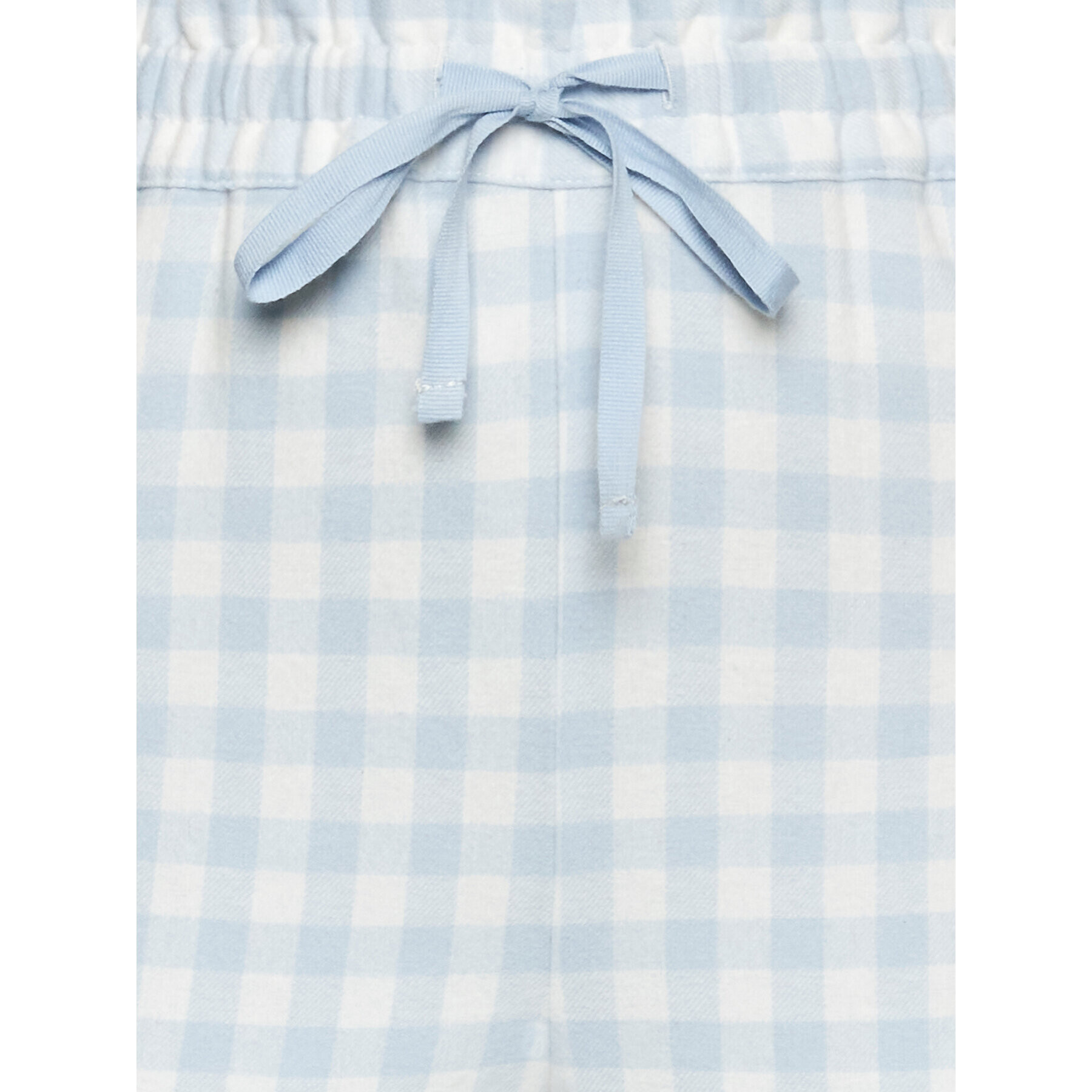 Selmark Pijama Vichy P3976 Albastru Regular Fit - Pled.ro