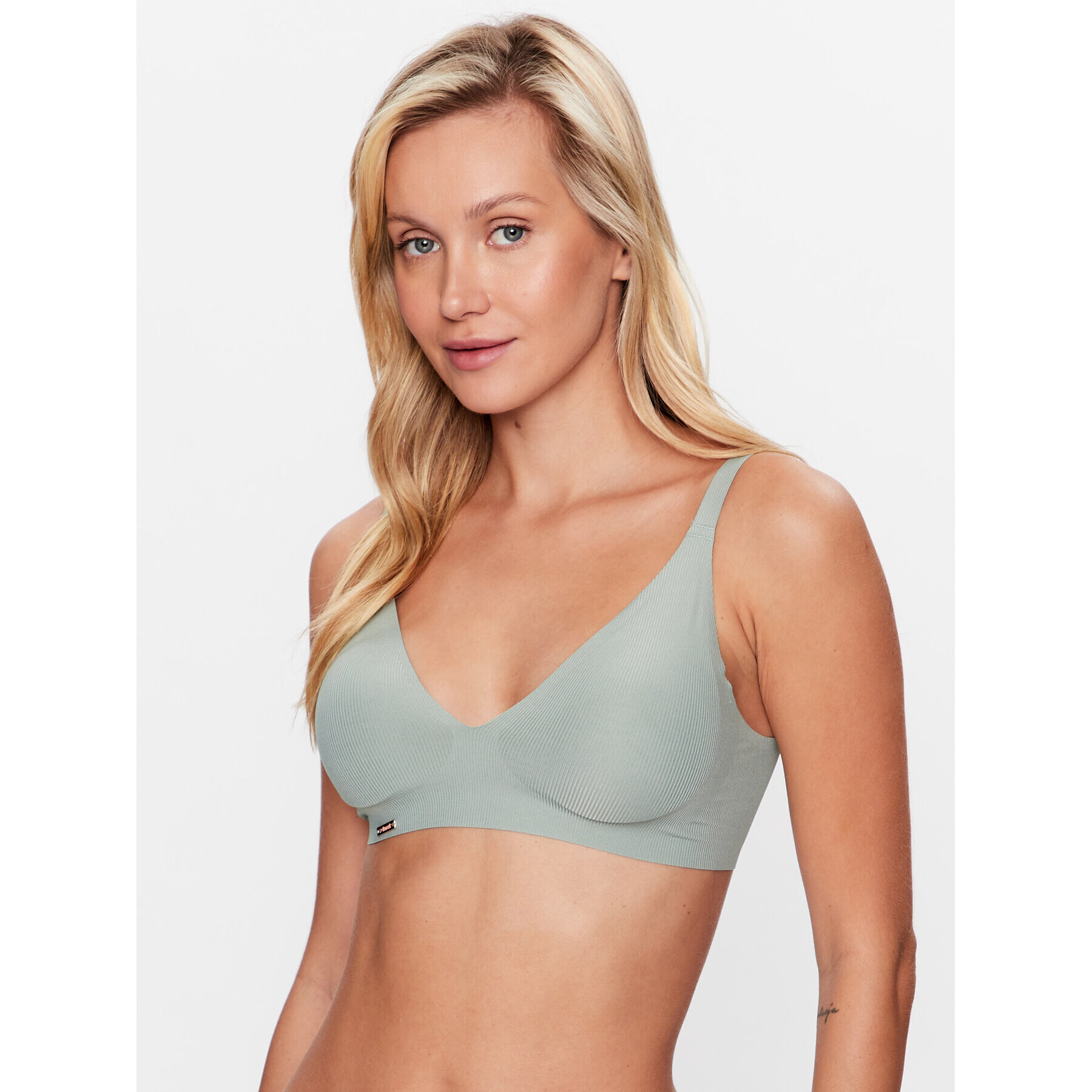 Selmark Sutien fără armătură One 10615 Verde - Pled.ro