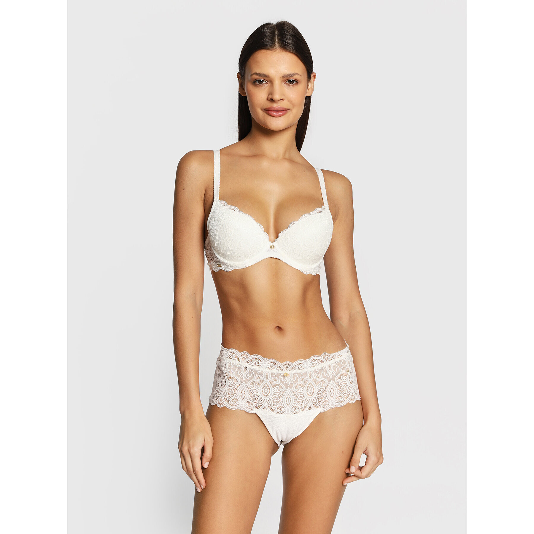 Selmark Sutien Push-up Francesca 60913 Écru - Pled.ro