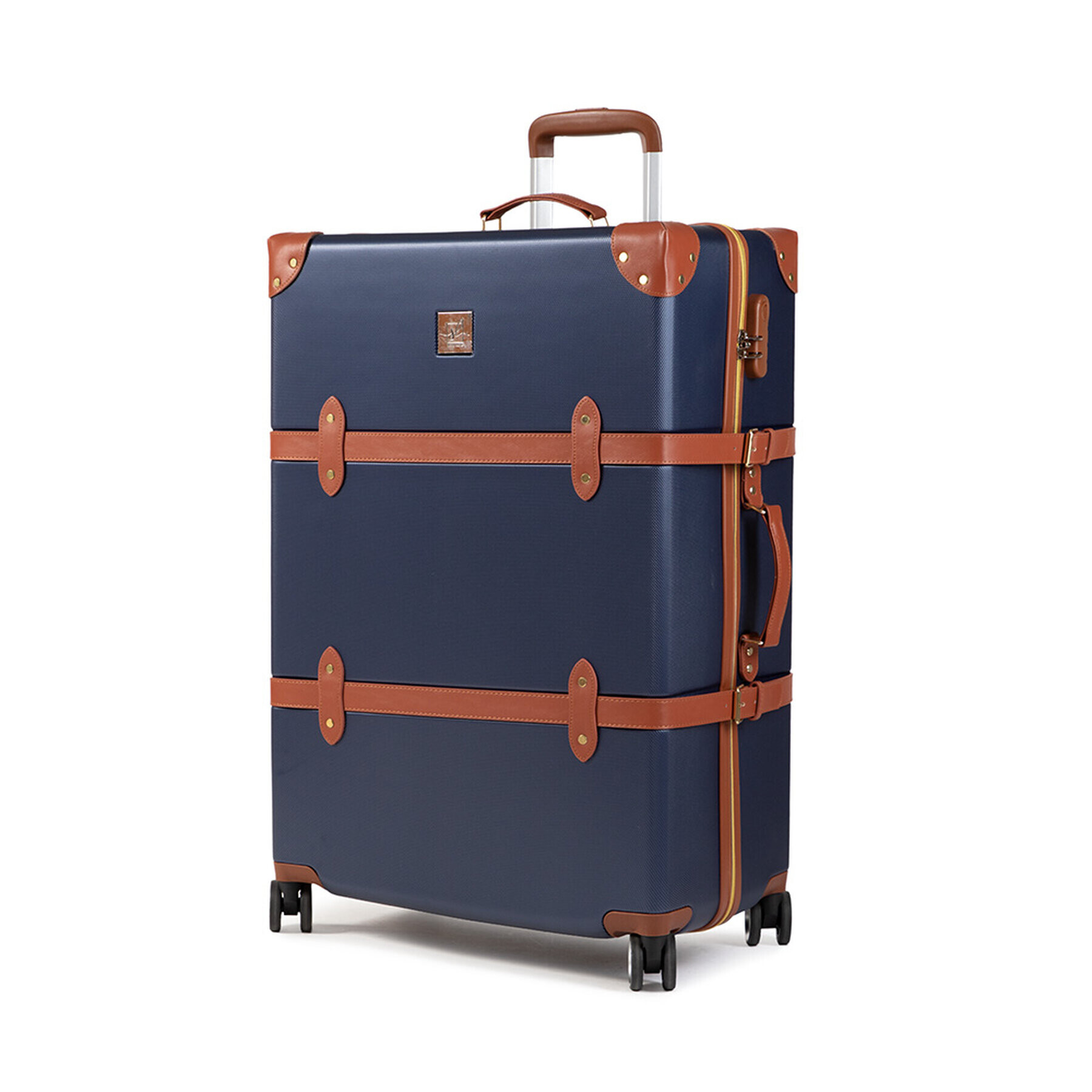 Semi Line Valiză Mare Rigidă Suitcase P8240-1 Bleumarin - Pled.ro