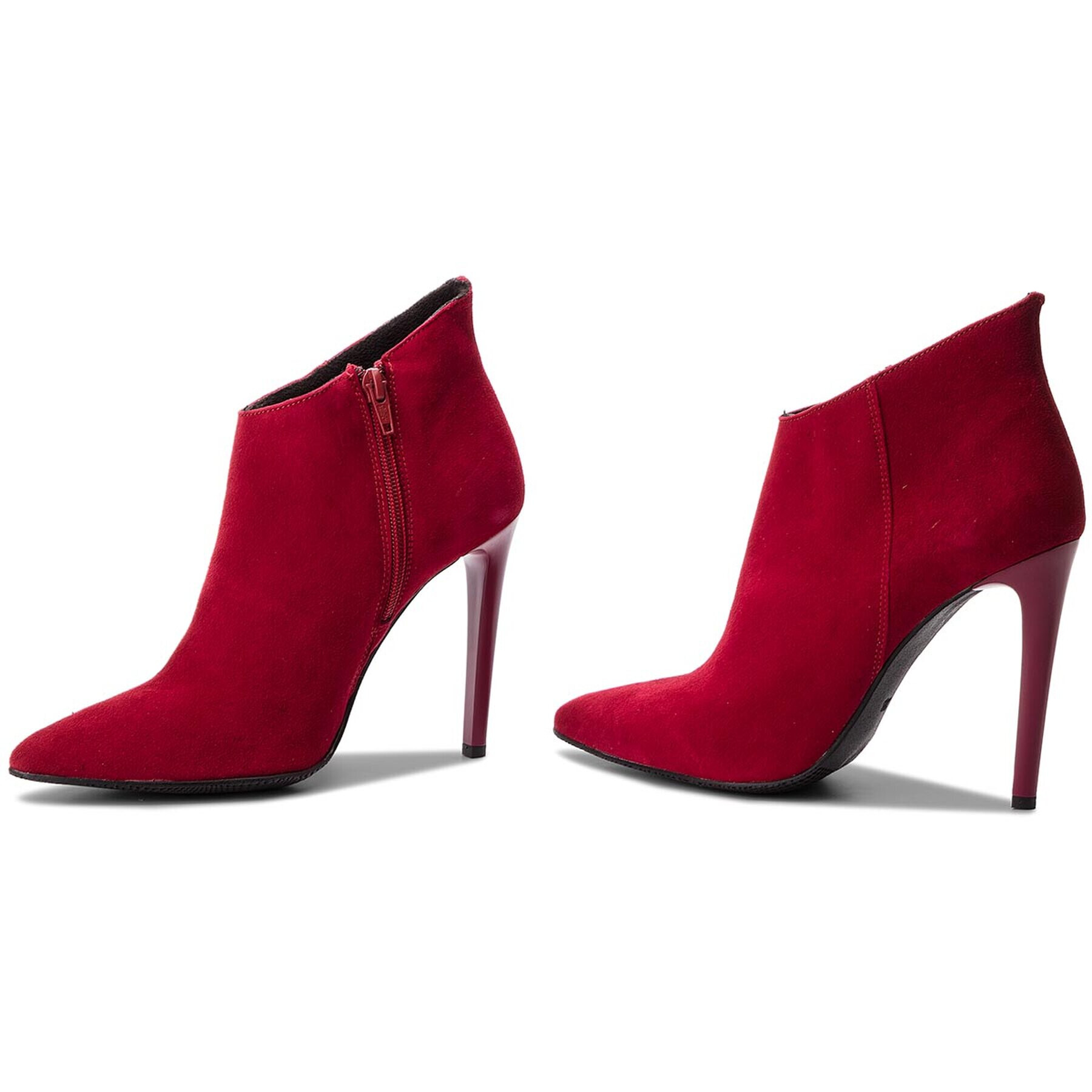 Sergio Bardi Botine Calavena FW127352618FF Roșu - Pled.ro