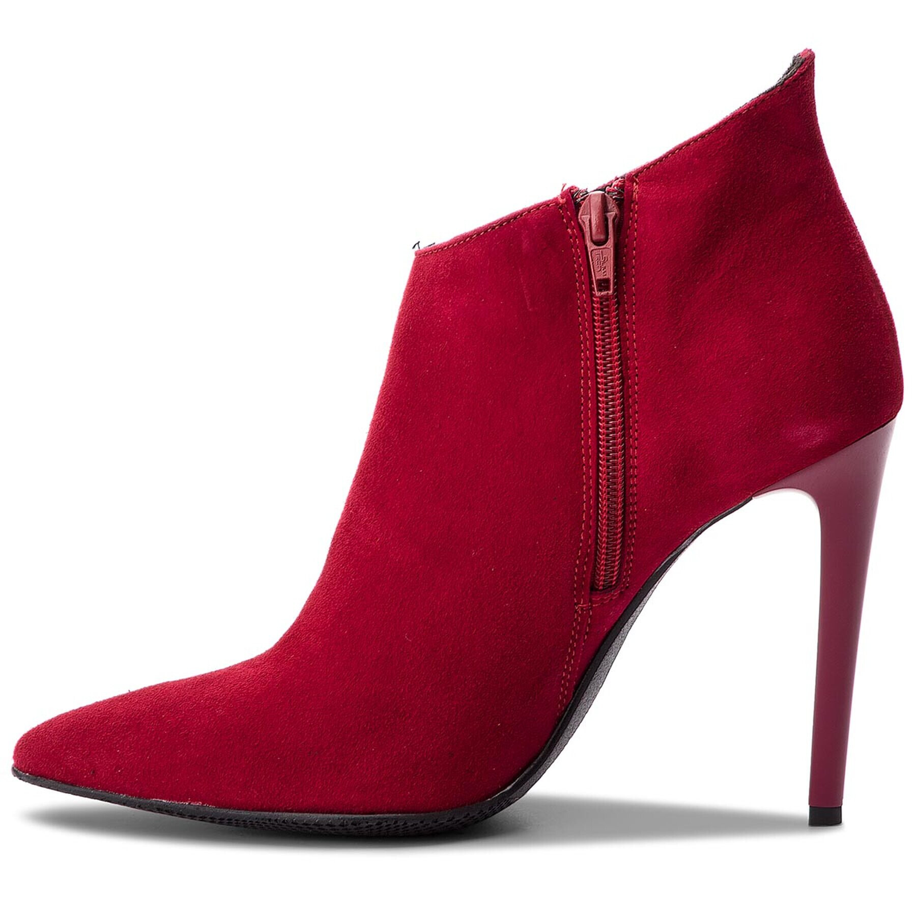 Sergio Bardi Botine Calavena FW127352618FF Roșu - Pled.ro