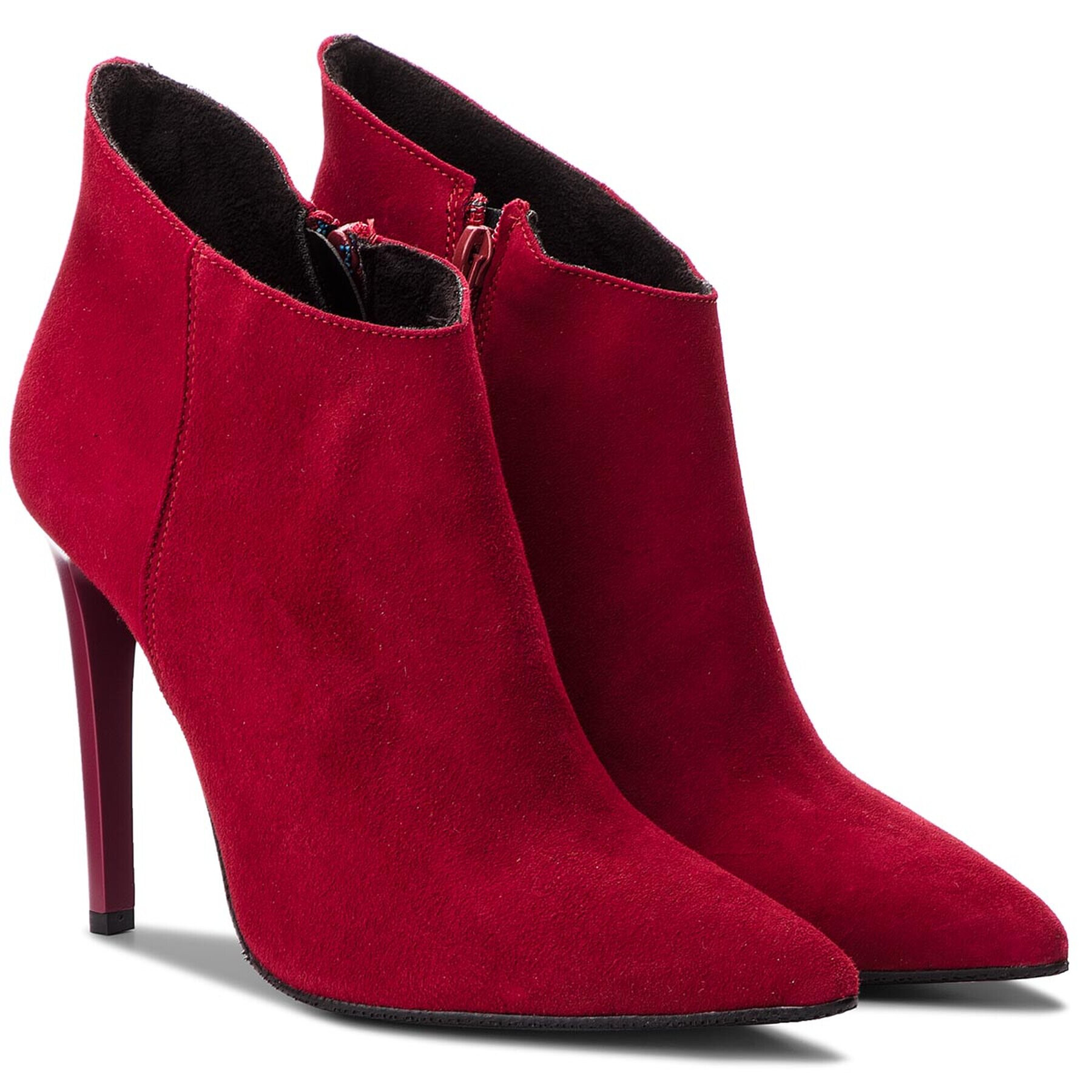 Sergio Bardi Botine Calavena FW127352618FF Roșu - Pled.ro