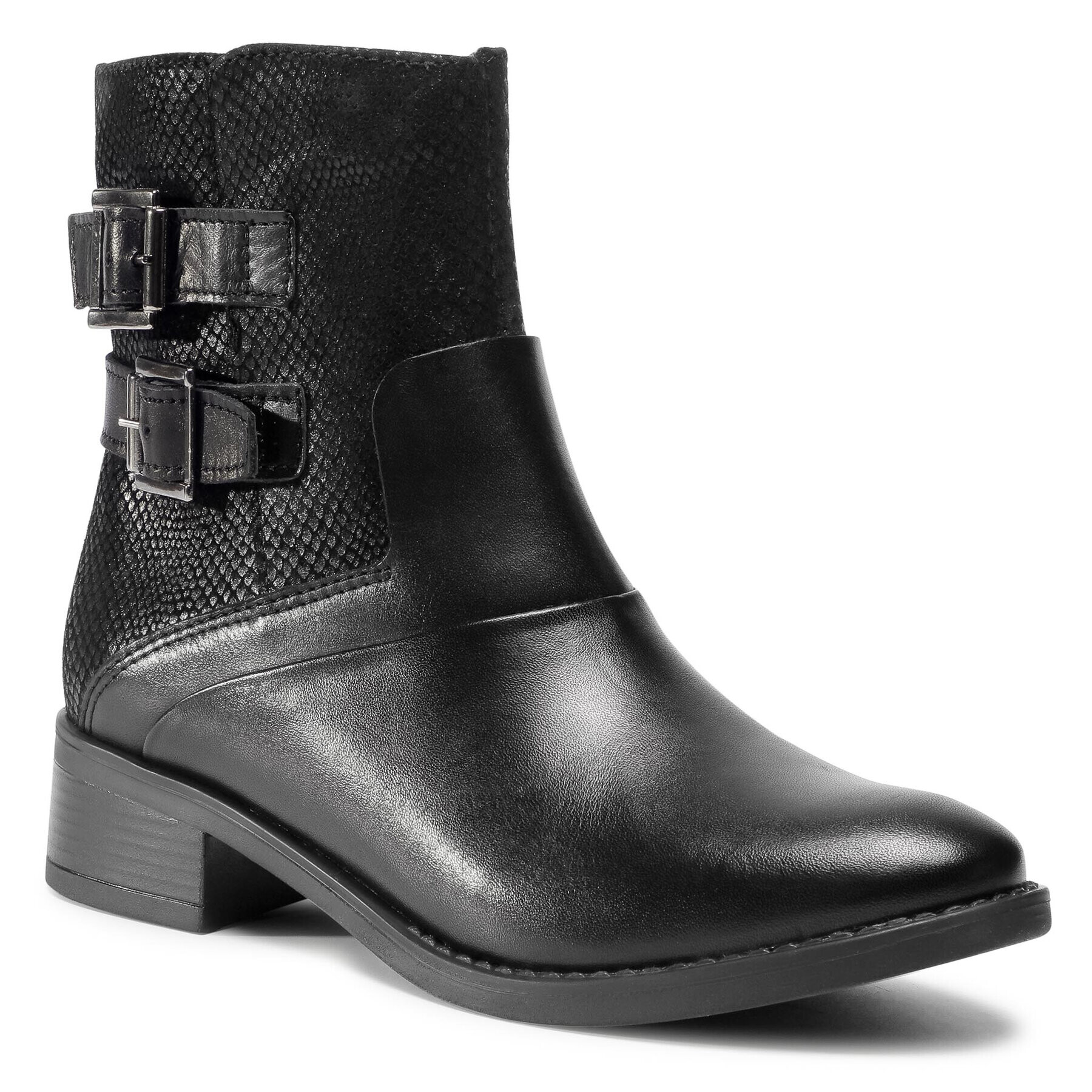 Sergio Bardi Botine SB-08-10-000932 Negru - Pled.ro