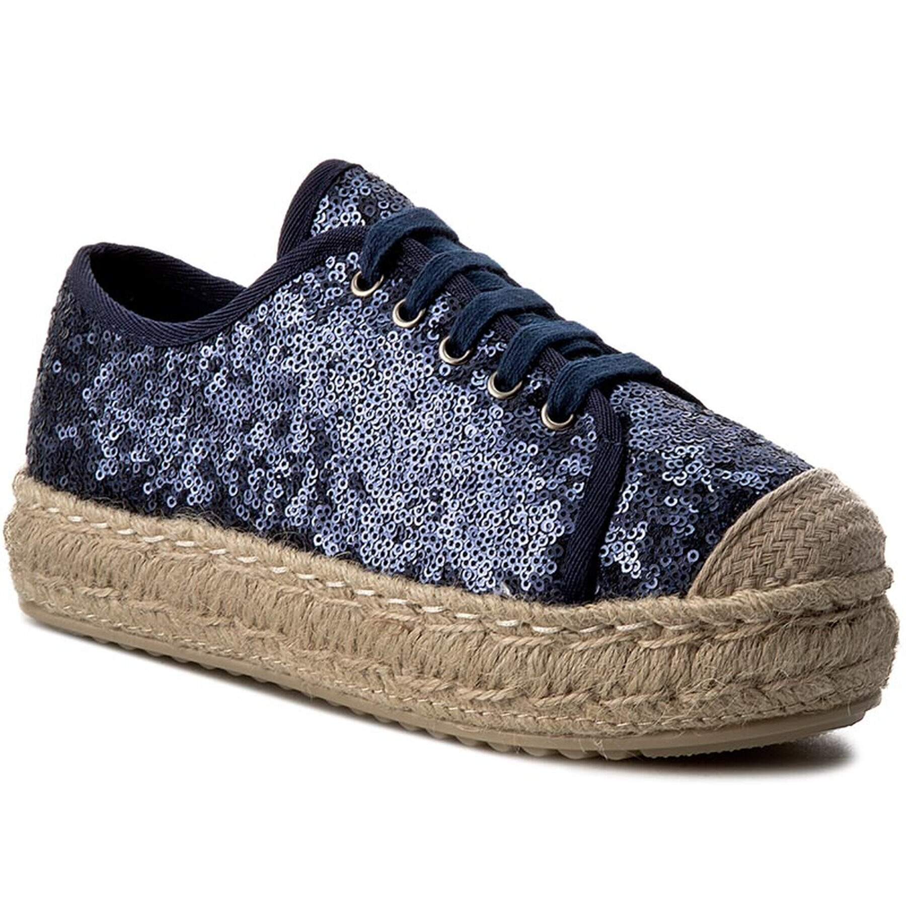 Sergio Bardi Espadrile Nikoleta FS127251917KD Bleumarin - Pled.ro