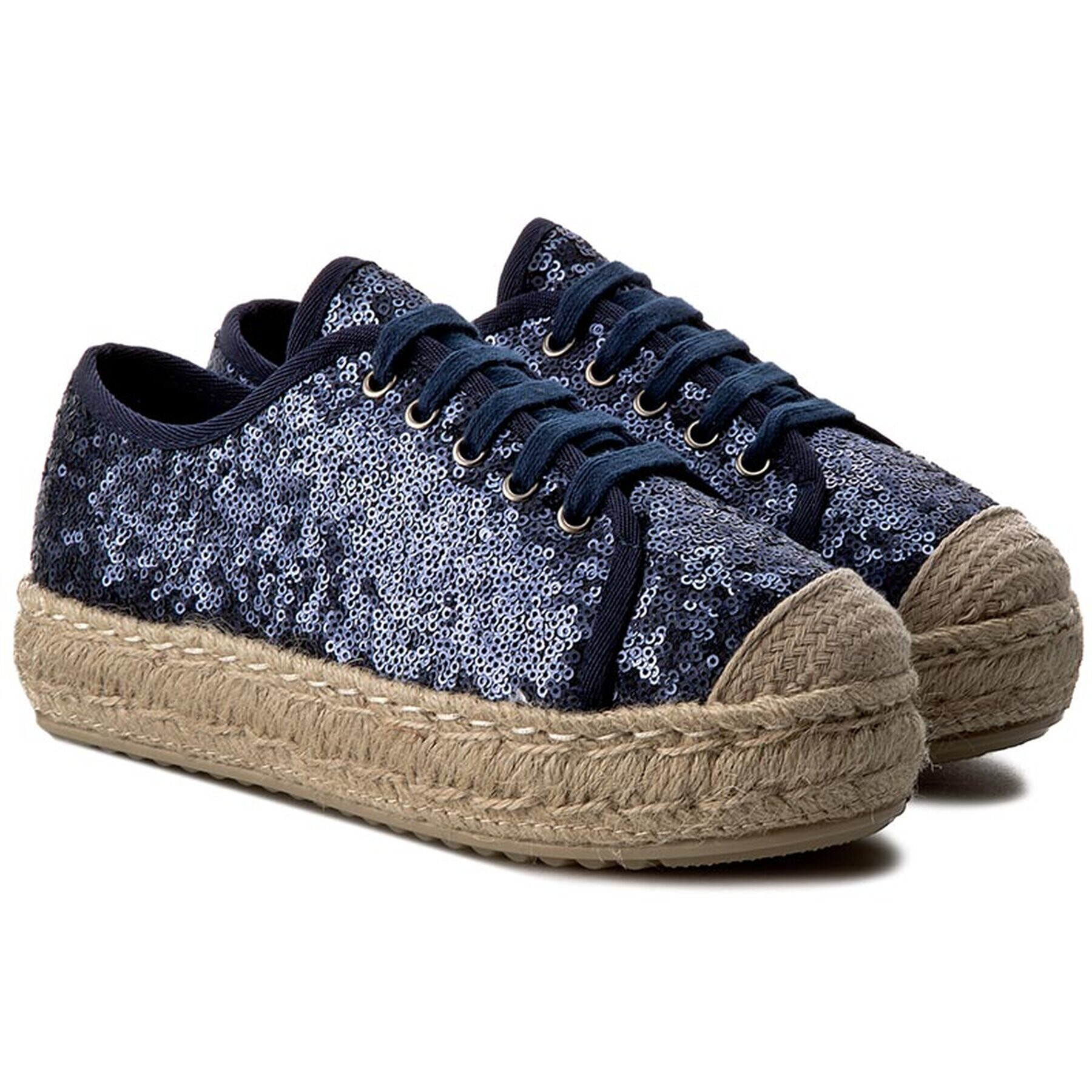 Sergio Bardi Espadrile Nikoleta FS127251917KD Bleumarin - Pled.ro