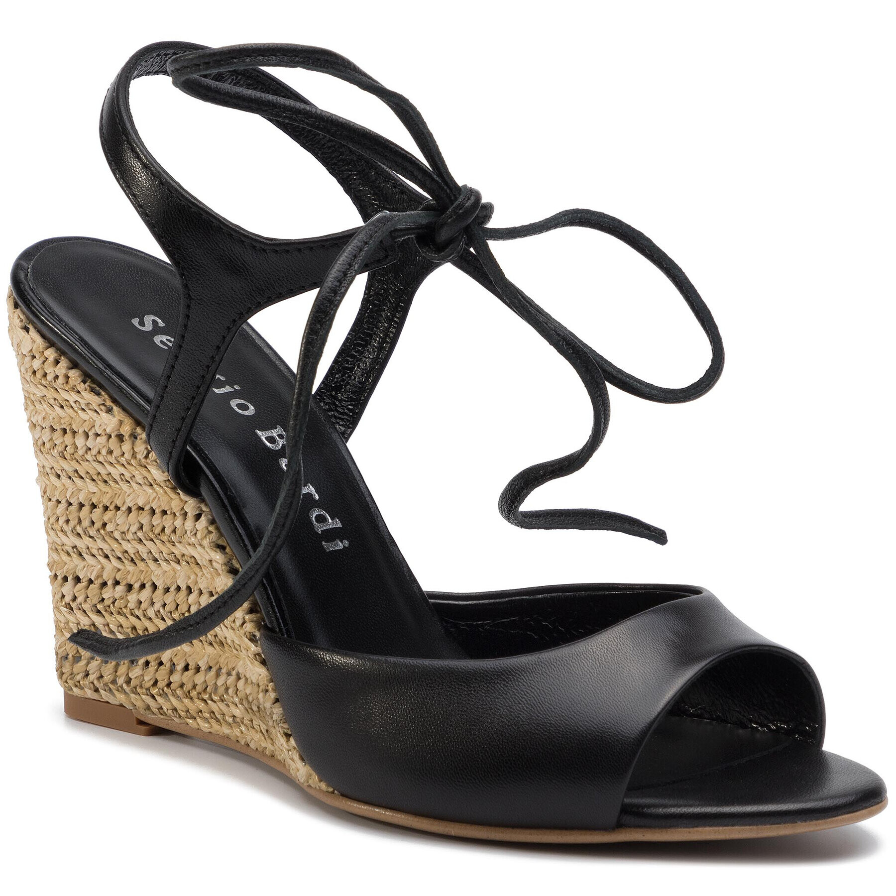 Sergio Bardi Espadrile SB-28-07-000265 Negru - Pled.ro