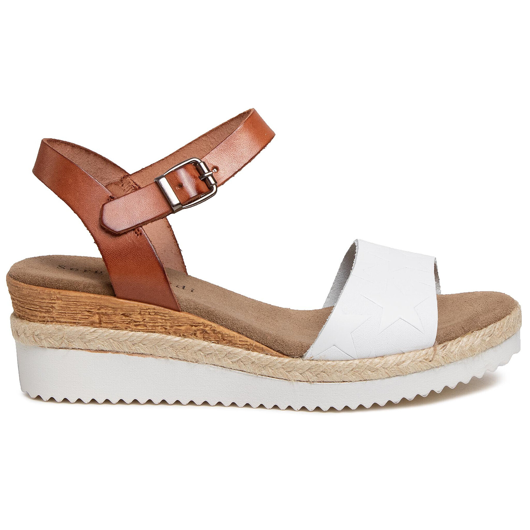 Sergio Bardi Espadrile SB-39-09-000513 Alb - Pled.ro