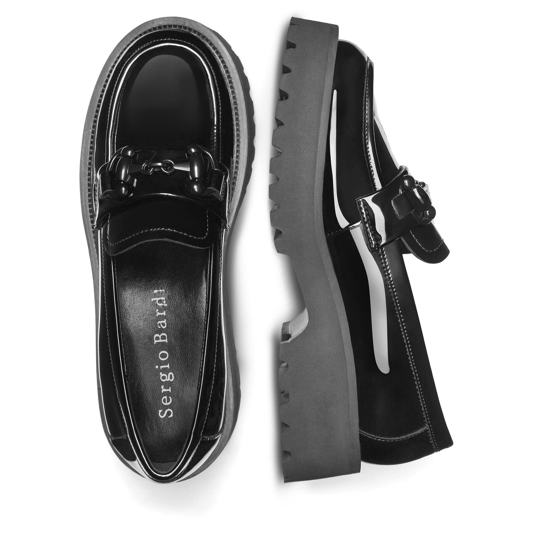 Sergio Bardi Loafers WYL3536-1Z-SB Negru - Pled.ro