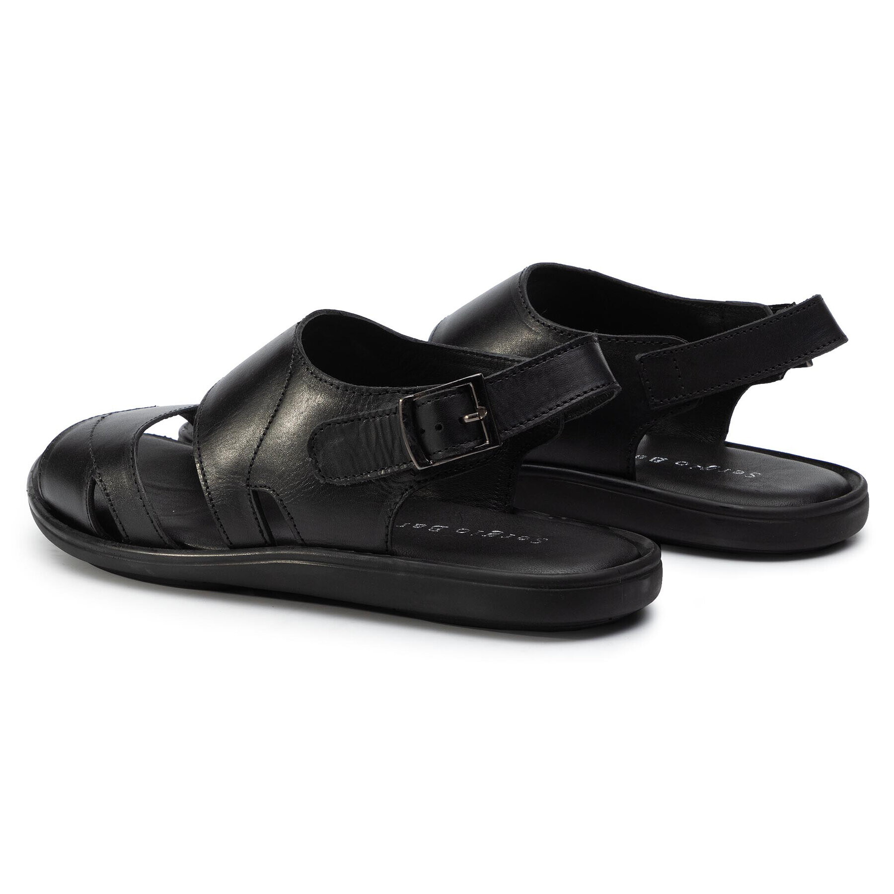 Sergio Bardi Sandale SB-06-07-000029 Negru - Pled.ro