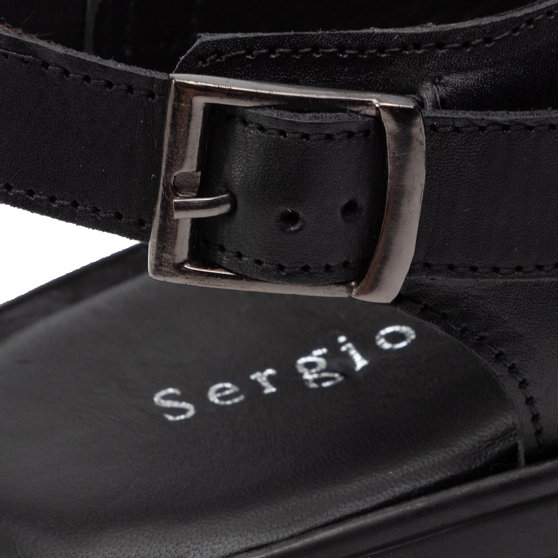 Sergio Bardi Sandale SB-06-07-000029 Negru - Pled.ro