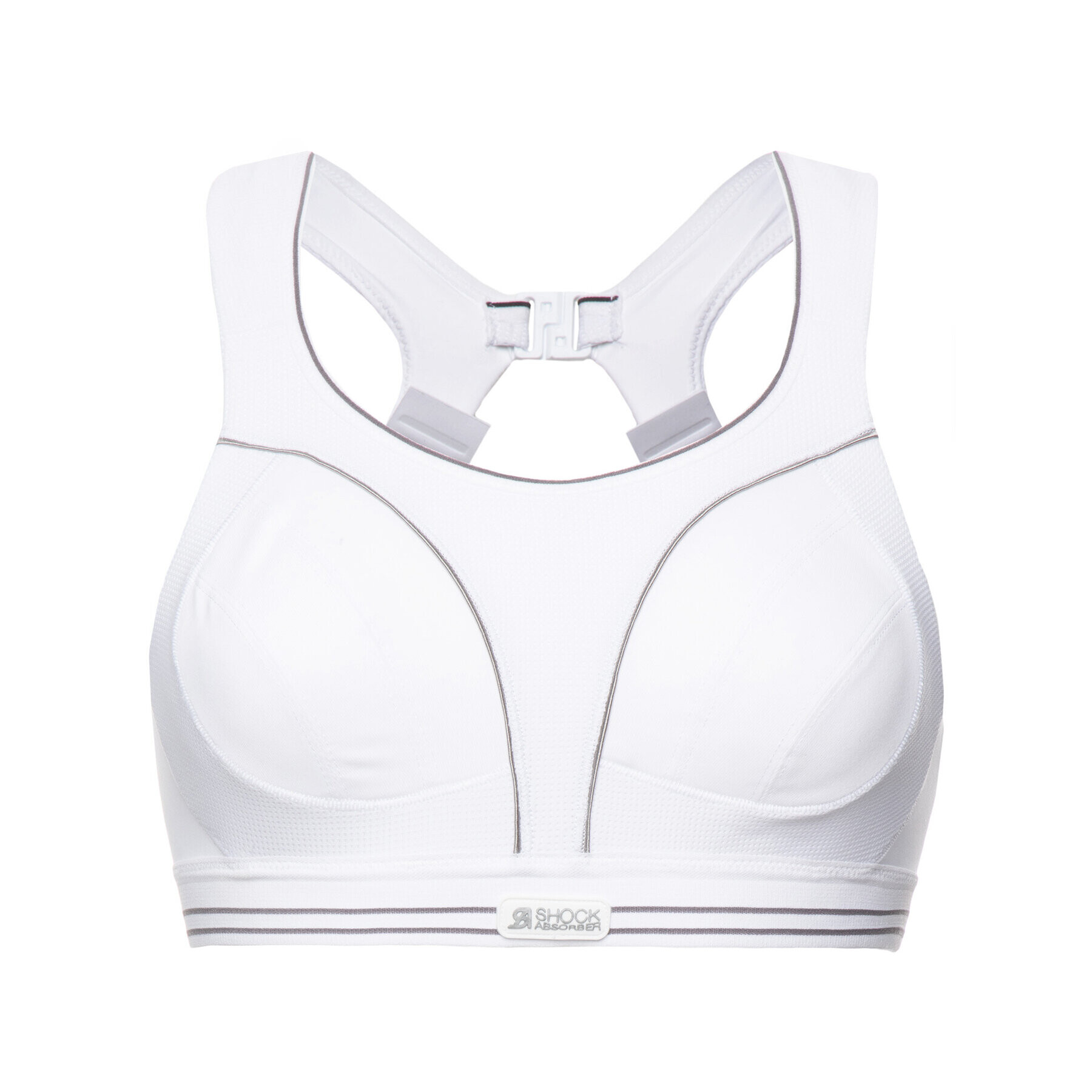 Shock Absorber Sutien top Ultimate Run U10046 Alb - Pled.ro