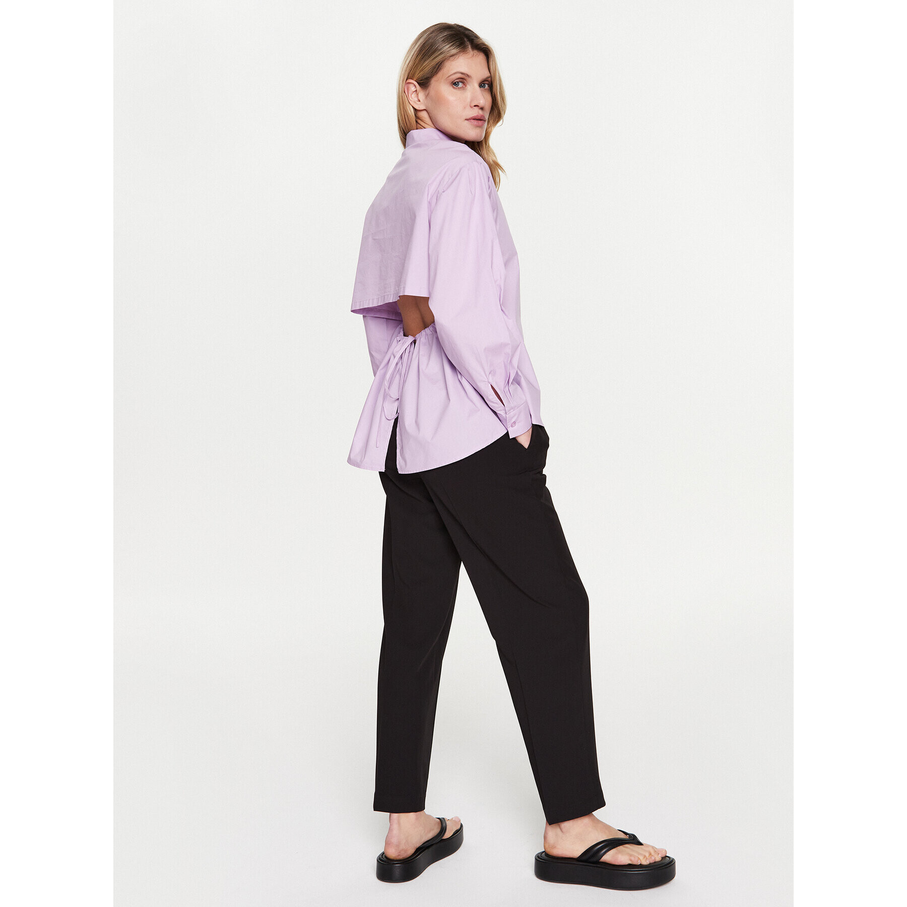 Silvian Heach Cămașă GPP23391CA Violet Regular Fit - Pled.ro