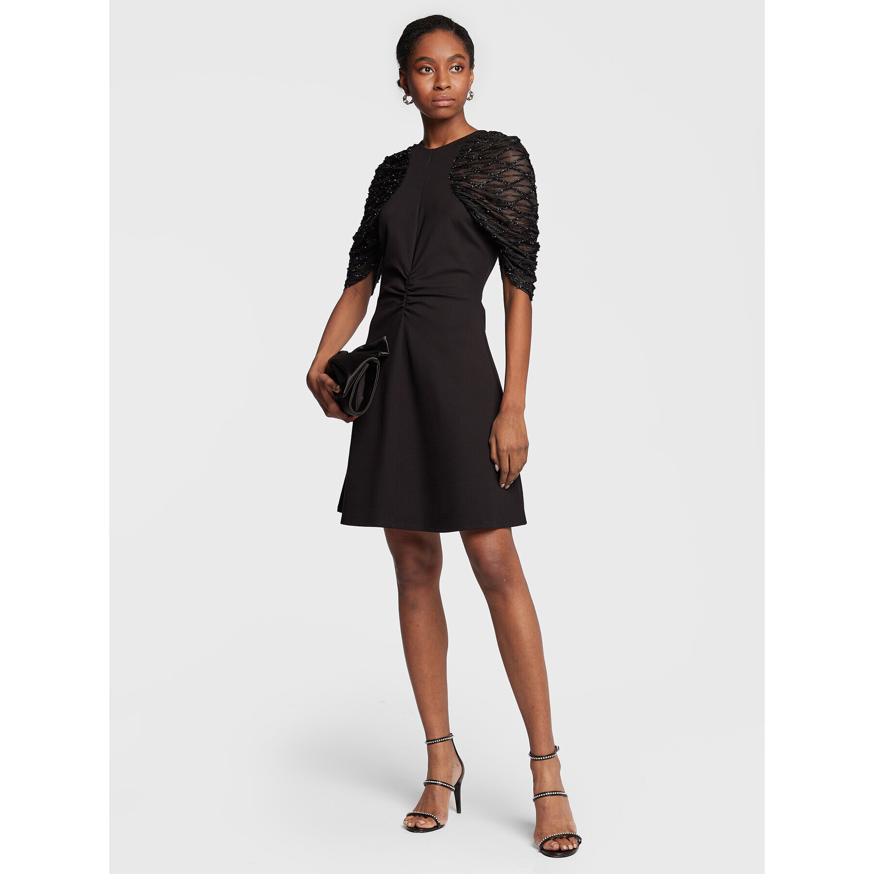 Silvian Heach Rochie cocktail CVA22166VE Negru Slim Fit - Pled.ro