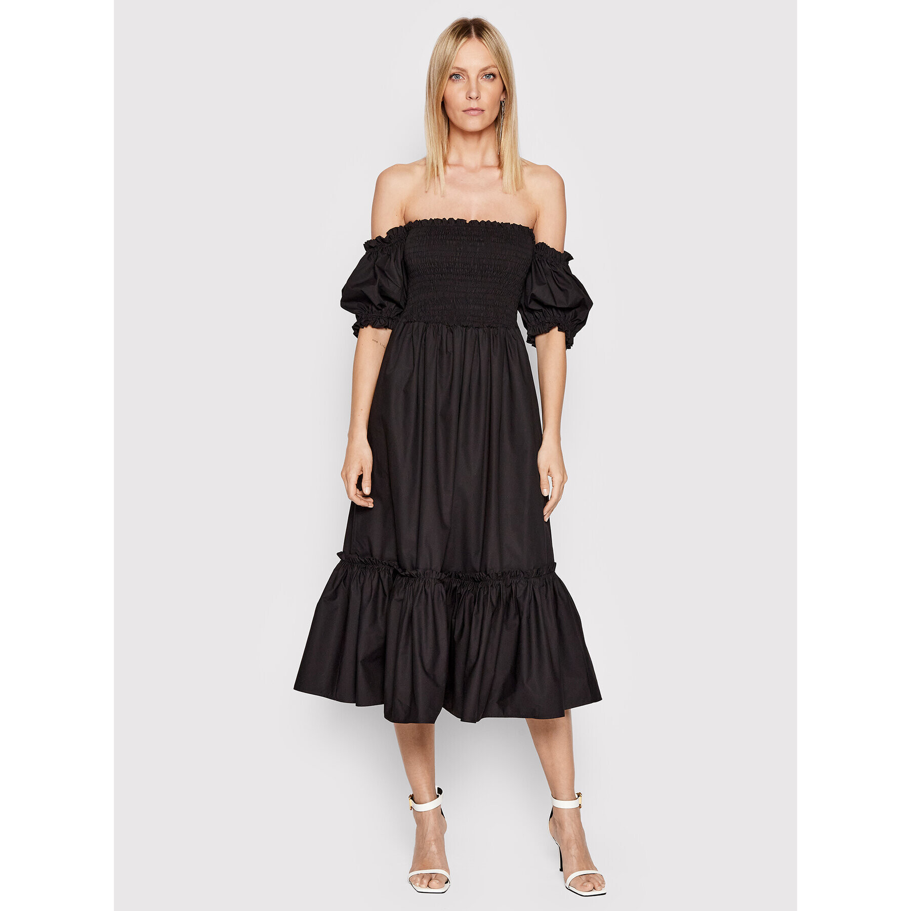 Silvian Heach Rochie cocktail CVP22112VE Negru Regular Fit - Pled.ro