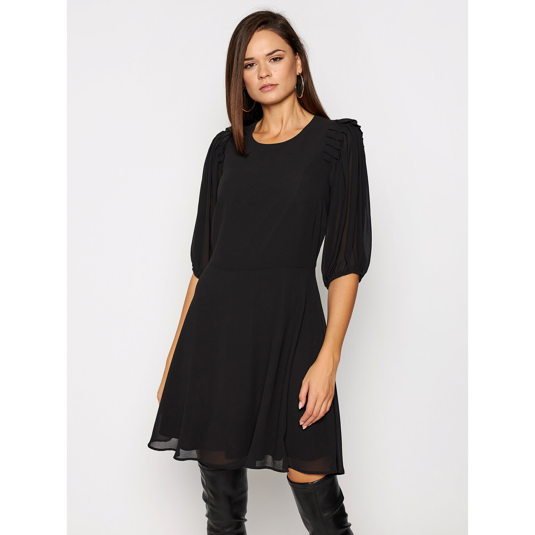 Silvian Heach Rochie cocktail Manrico PGA20577VE Negru Regular Fit - Pled.ro