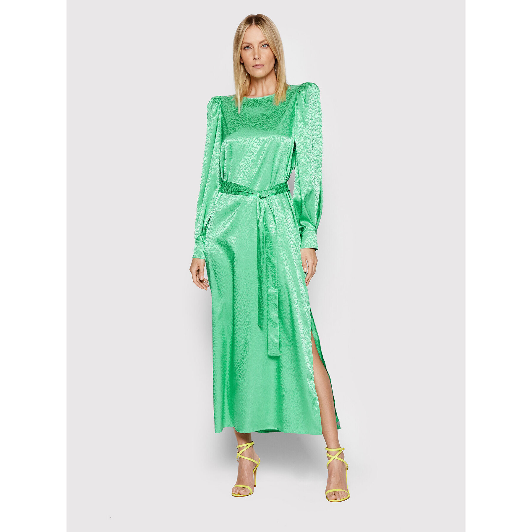 Silvian Heach Rochie cocktail PGP22517VE Verde Regular Fit - Pled.ro