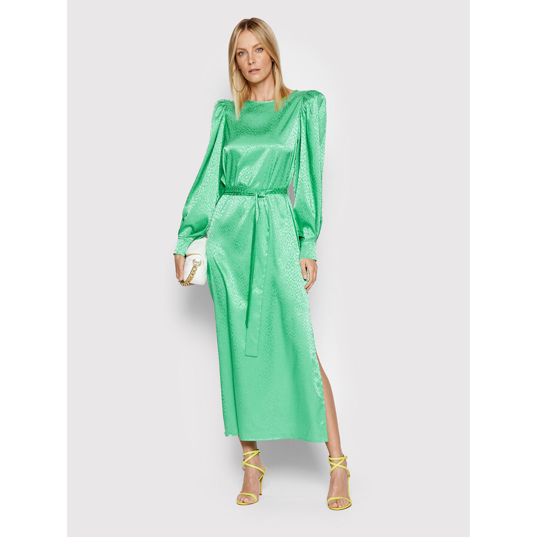 Silvian Heach Rochie cocktail PGP22517VE Verde Regular Fit - Pled.ro