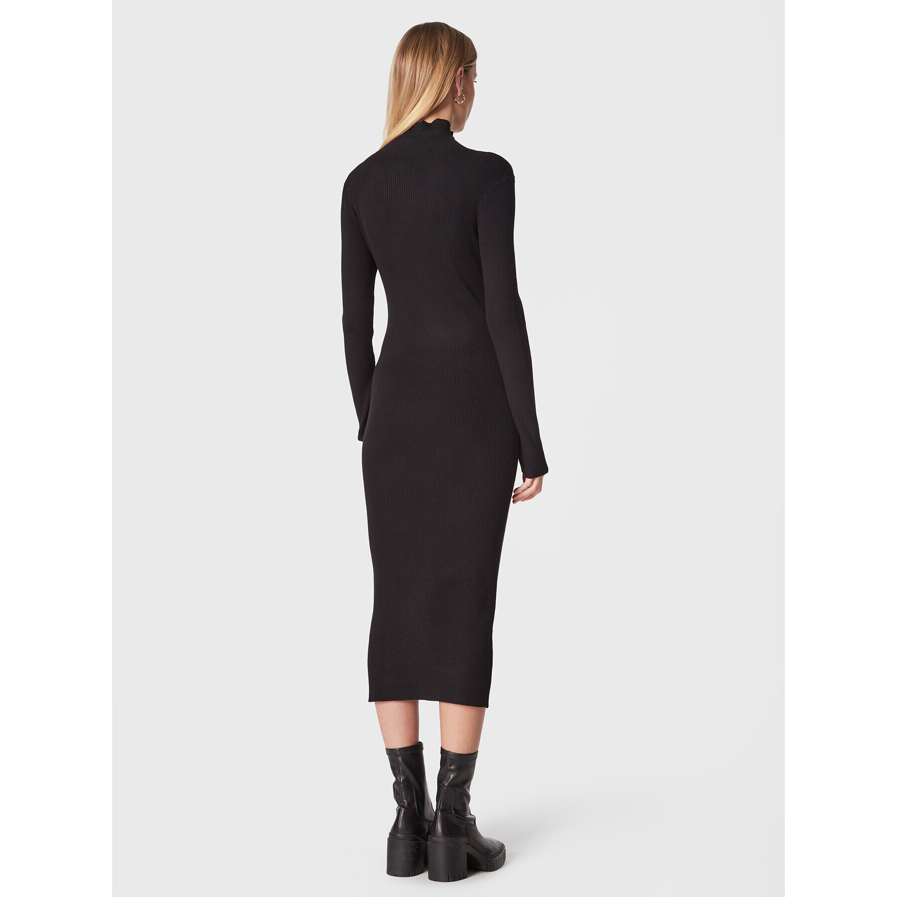 Silvian Heach Rochie tricotată PGA22208VE Negru Slim Fit - Pled.ro