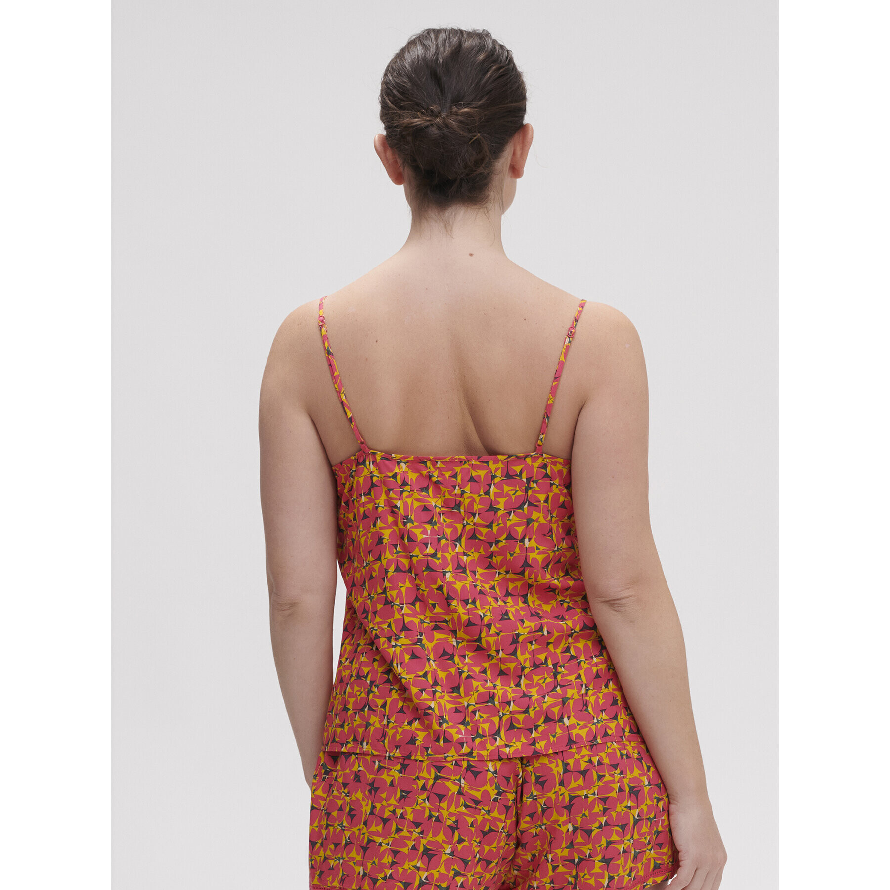 Simone Pérèle Cămașă pijama Songe 18S900 Roz Comfort Fit - Pled.ro