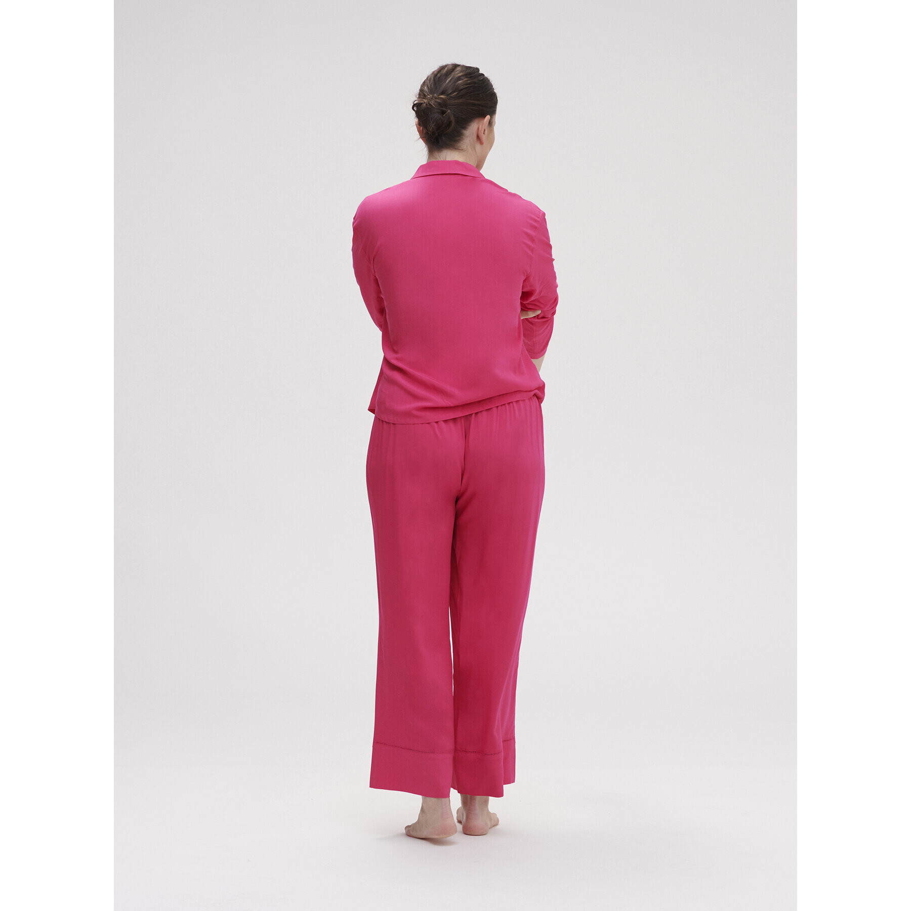 Simone Pérèle Cămașă pijama Songe 18S957 Roz Wide Fit - Pled.ro