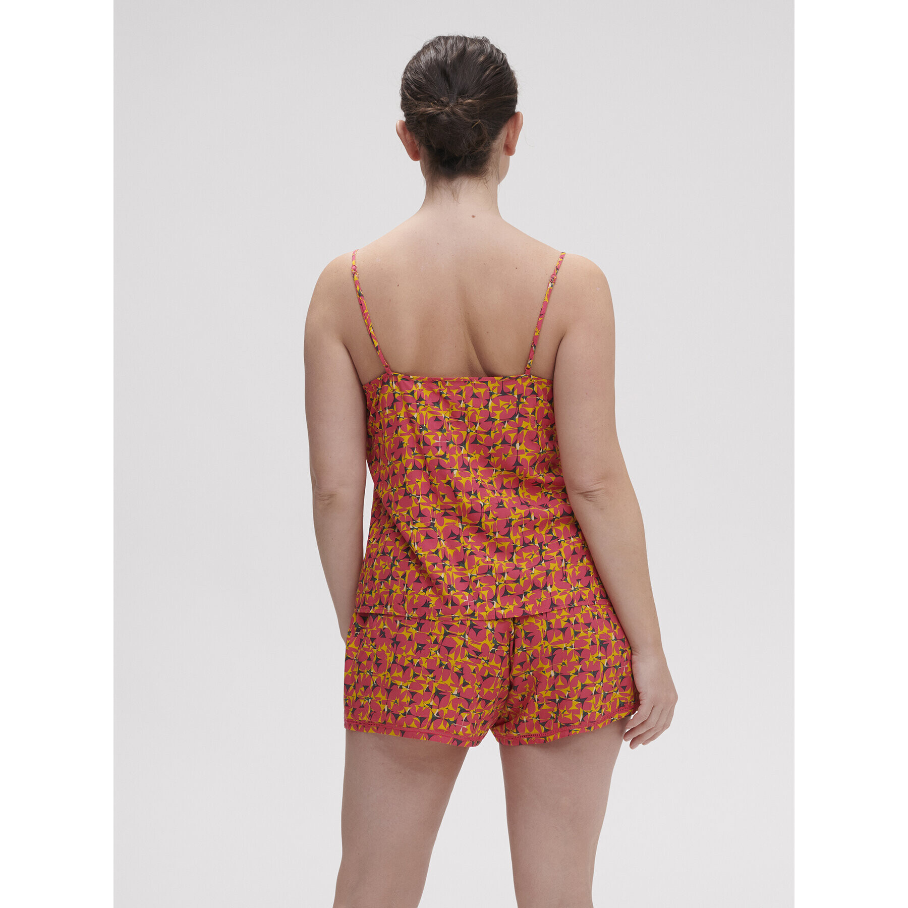 Simone Pérèle Pantaloni scurți pijama Songe 18S640 Roz Comfort Fit - Pled.ro