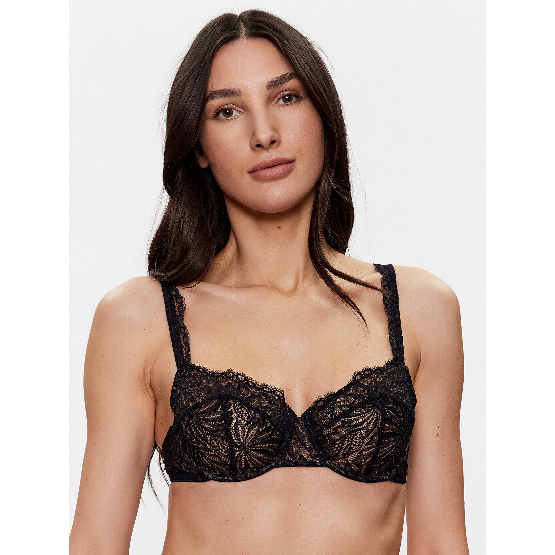 Simone Pérèle Sutien Balconette Exotica 1B3330 Negru - Pled.ro