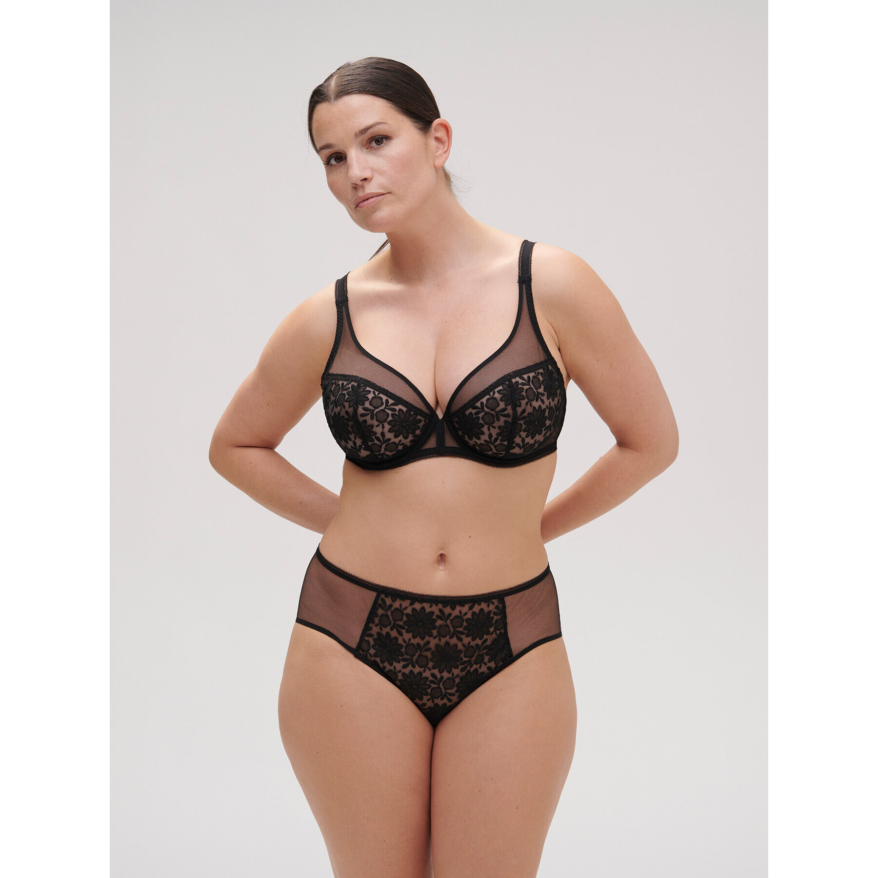 Simone Pérèle Sutien cu armătură Aazone 1C2319 Negru - Pled.ro