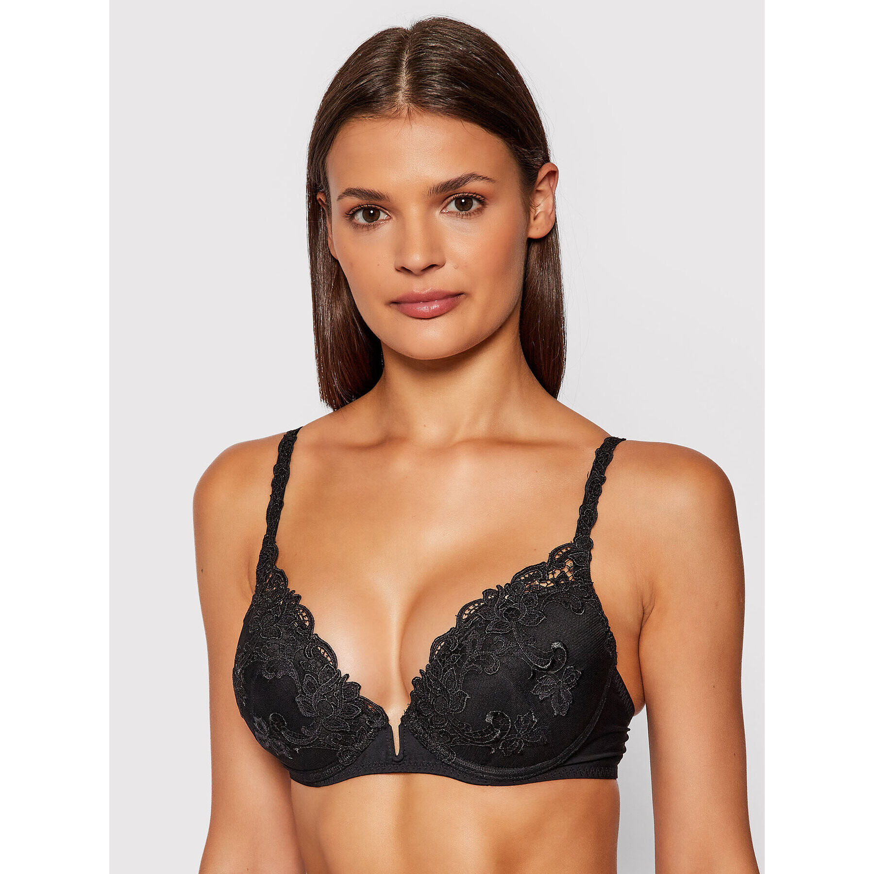 Simone Pérèle Sutien Push-up Saga 15C340 Negru - Pled.ro