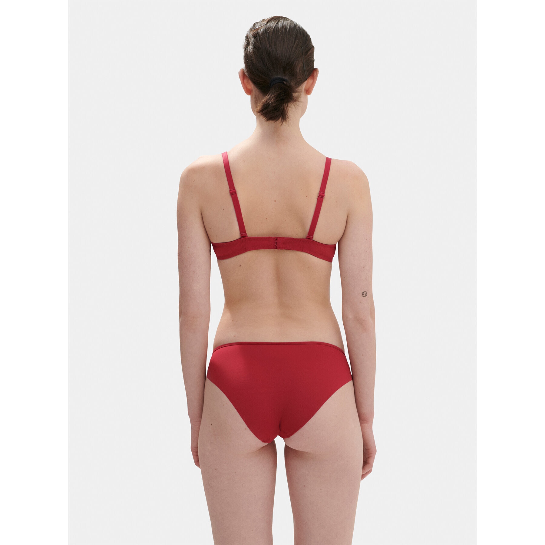 Simone Pérèle Sutien Push-up Saga 15C347 Roșu - Pled.ro