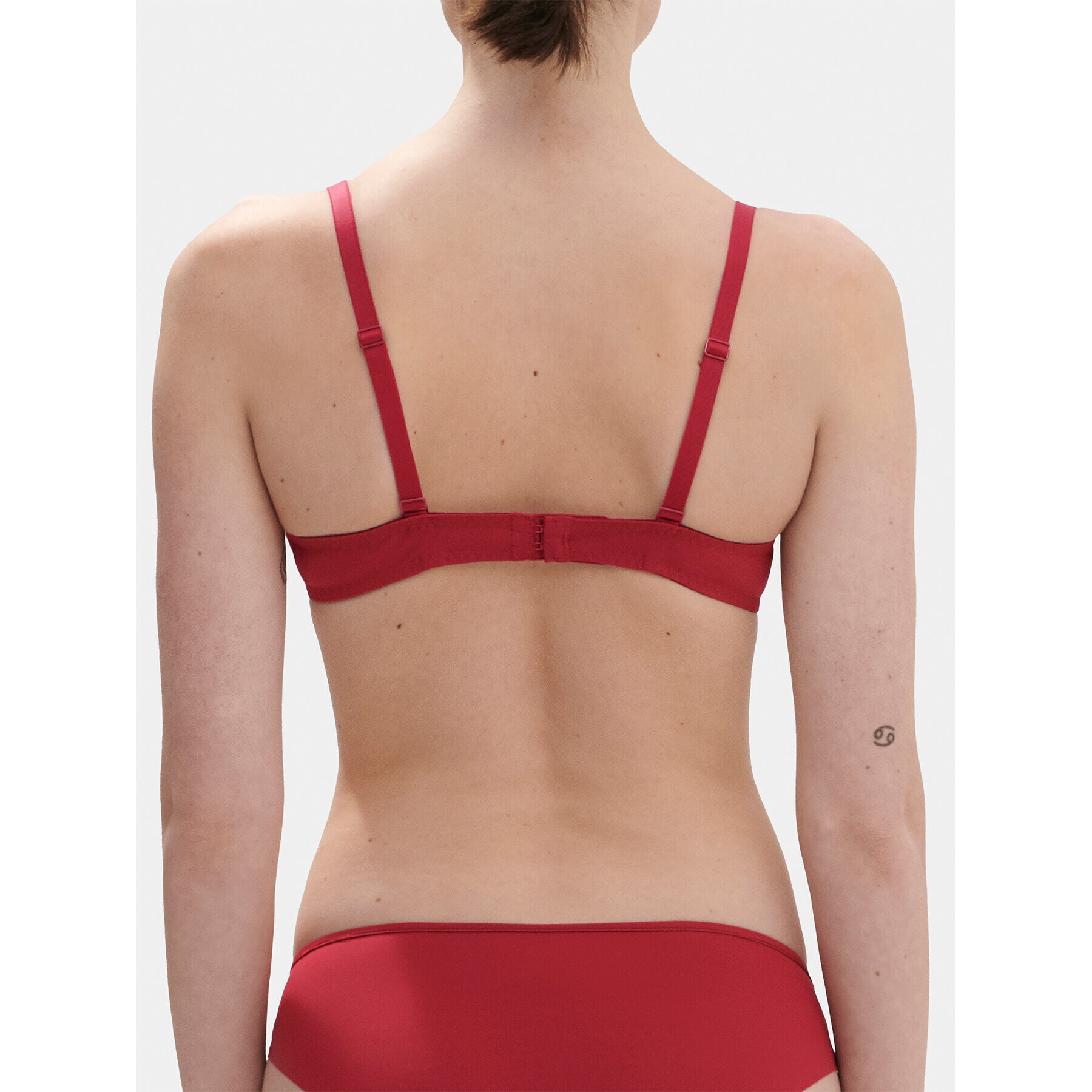 Simone Pérèle Sutien Push-up Saga 15C347 Roșu - Pled.ro