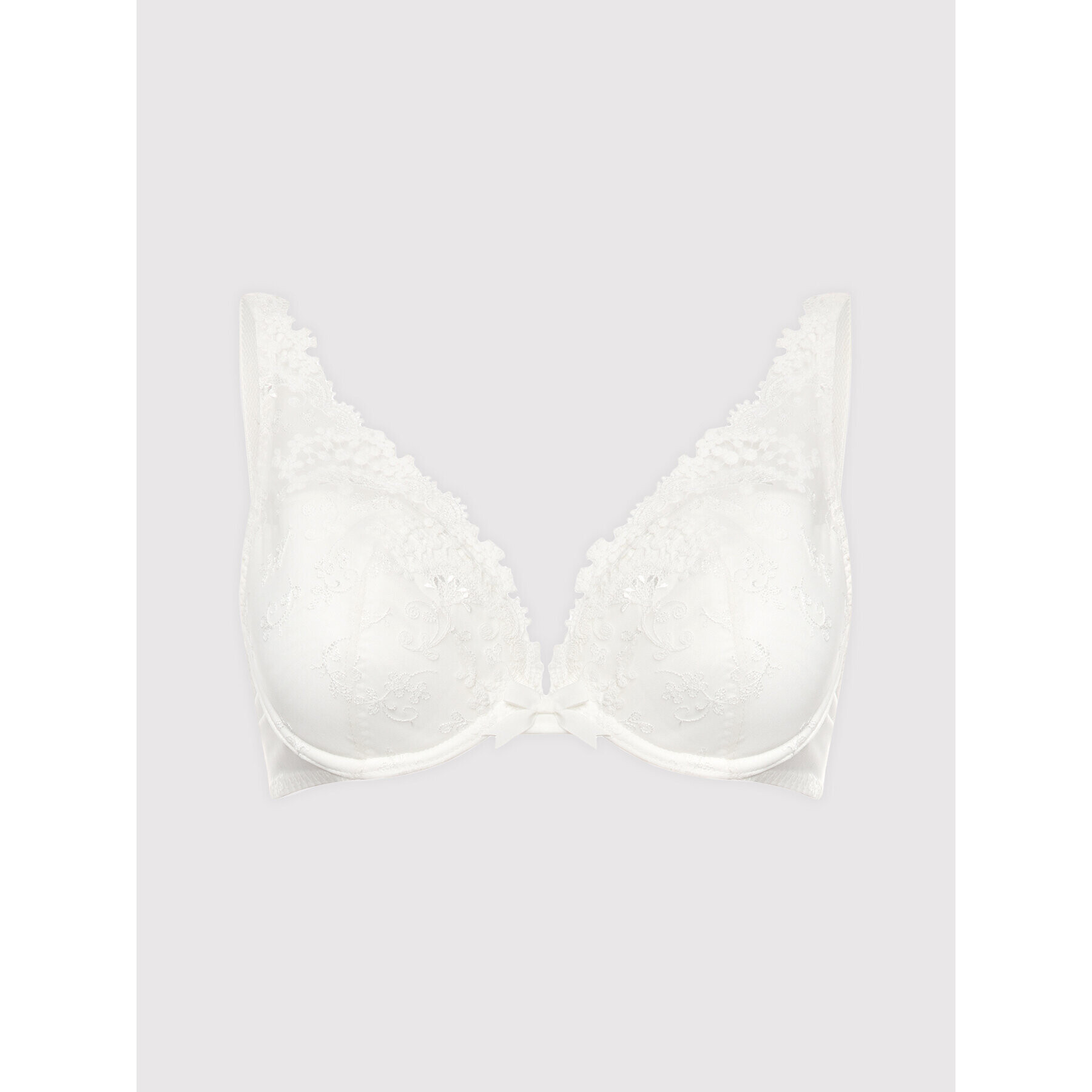 Simone Pérèle Sutien Push-up Wish 12B347 Alb - Pled.ro