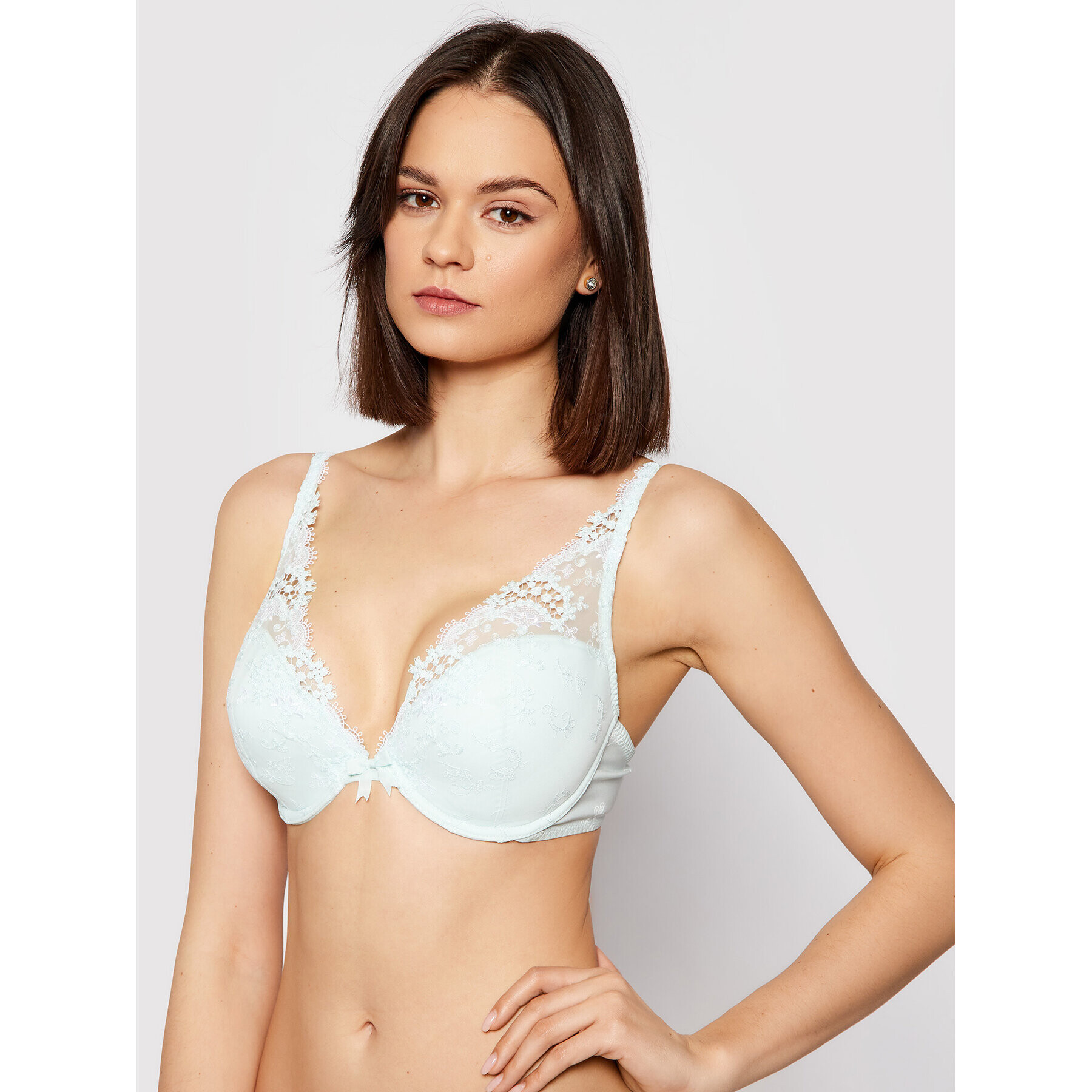 Simone Pérèle Sutien Push-up Wish 12B347 Verde - Pled.ro