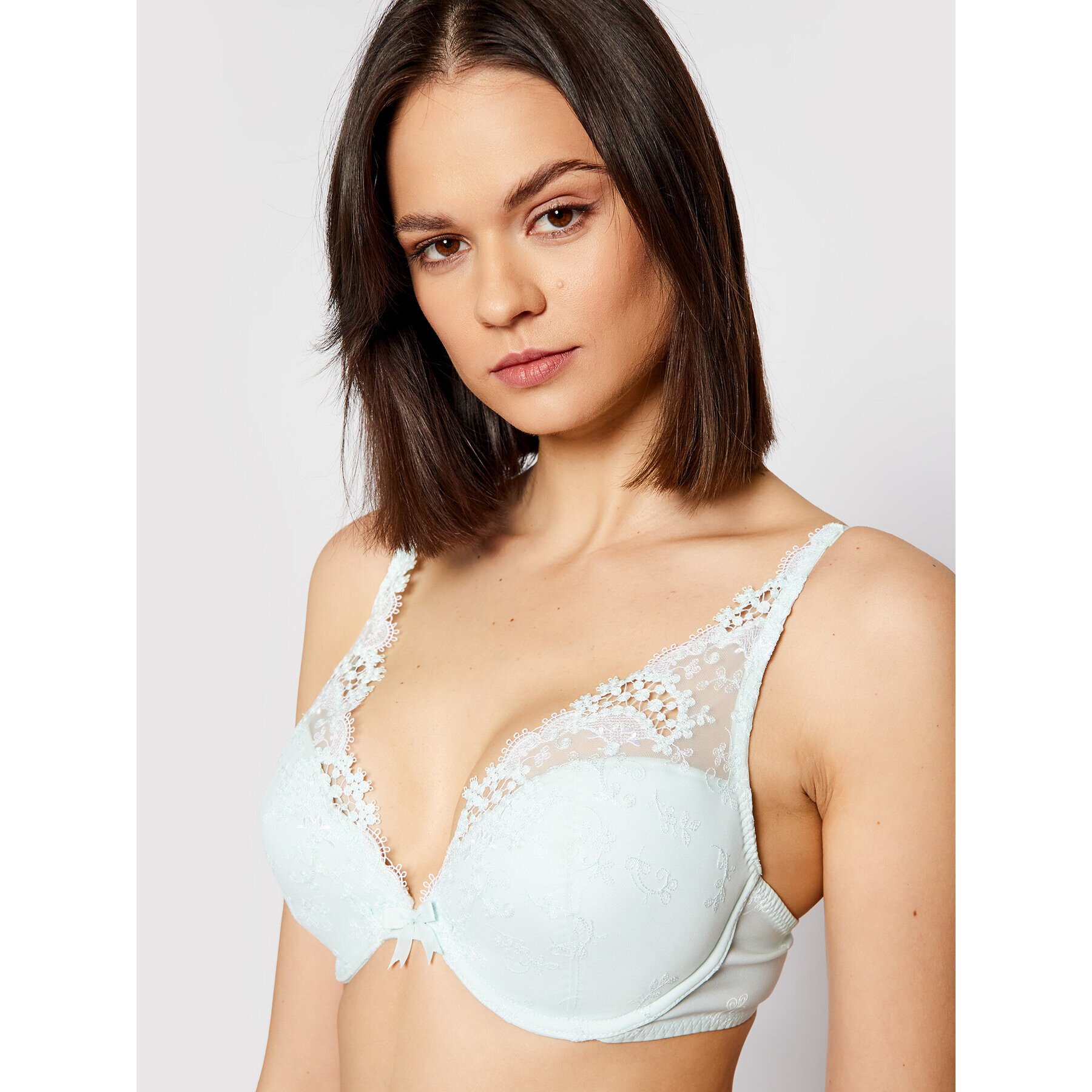 Simone Pérèle Sutien Push-up Wish 12B347 Verde - Pled.ro