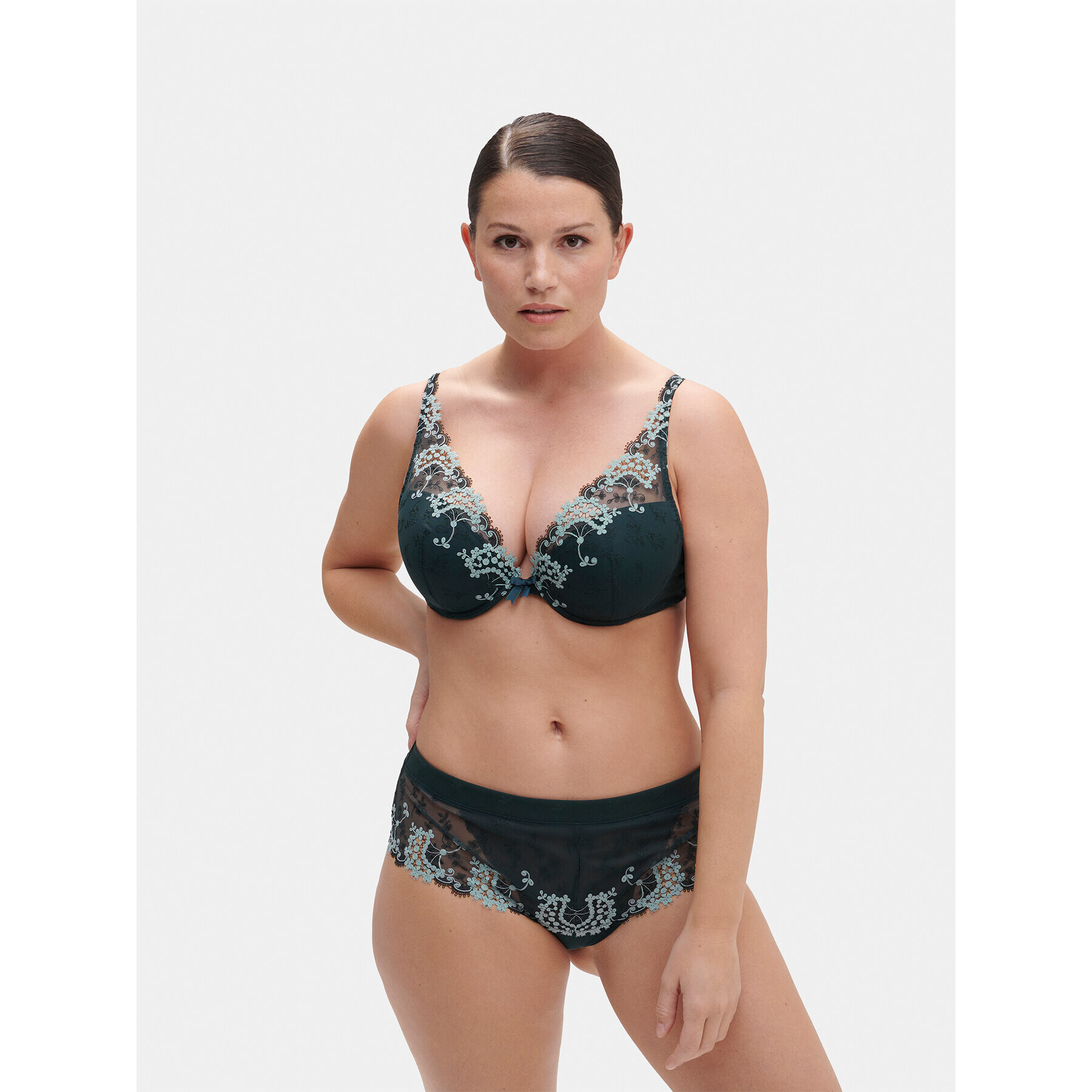 Simone Pérèle Sutien Push-up Wish 12B347 Verde - Pled.ro