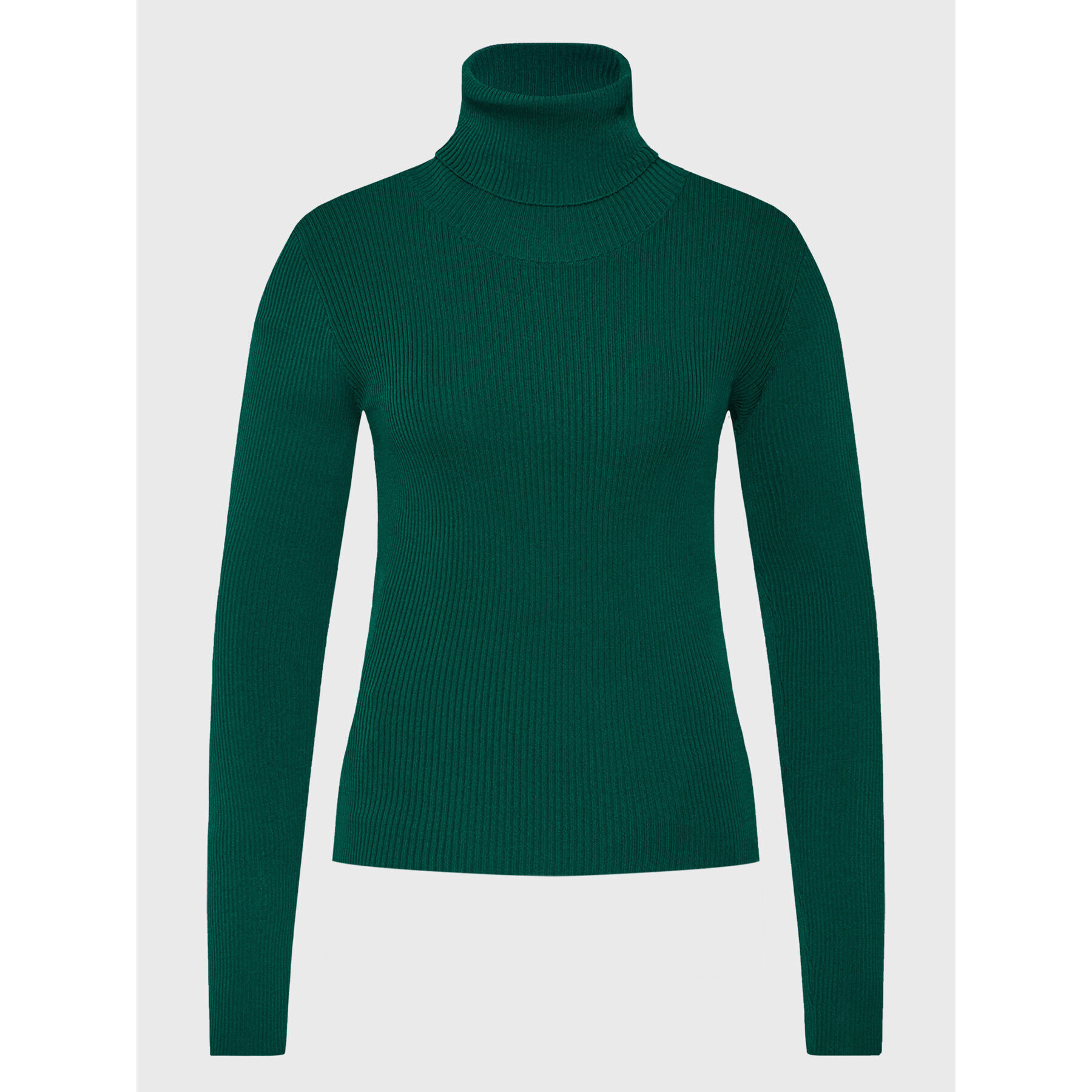 Simple Bluză cu gât SWD551-02 Verde Slim Fit - Pled.ro